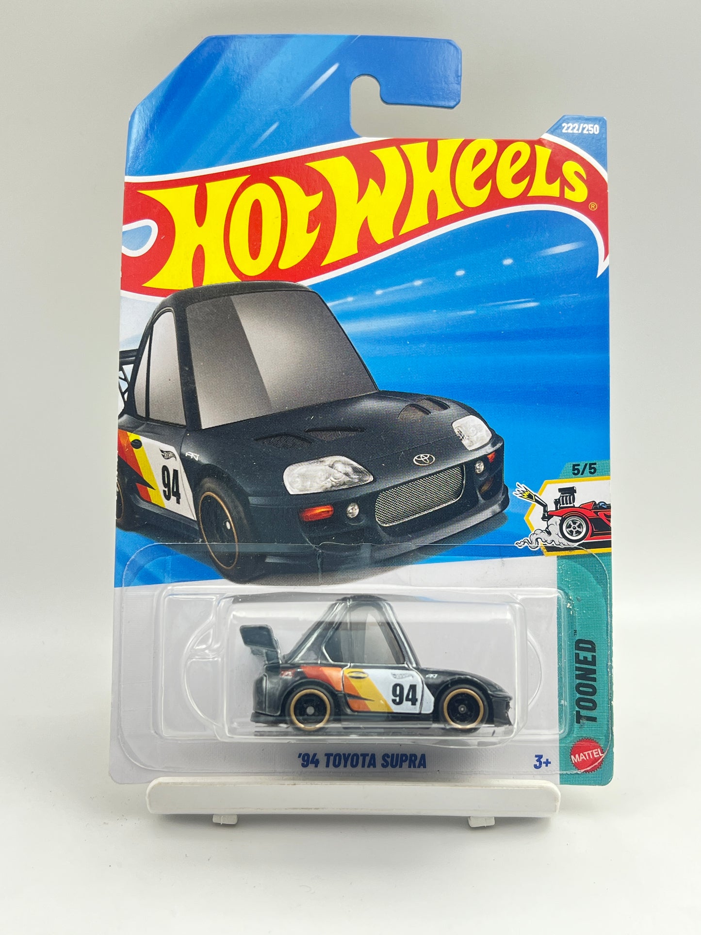 SUPER TREASURE HUNT - HOT WHEELS - 94 TOYOTA SUPRA WITH PROTECTOR