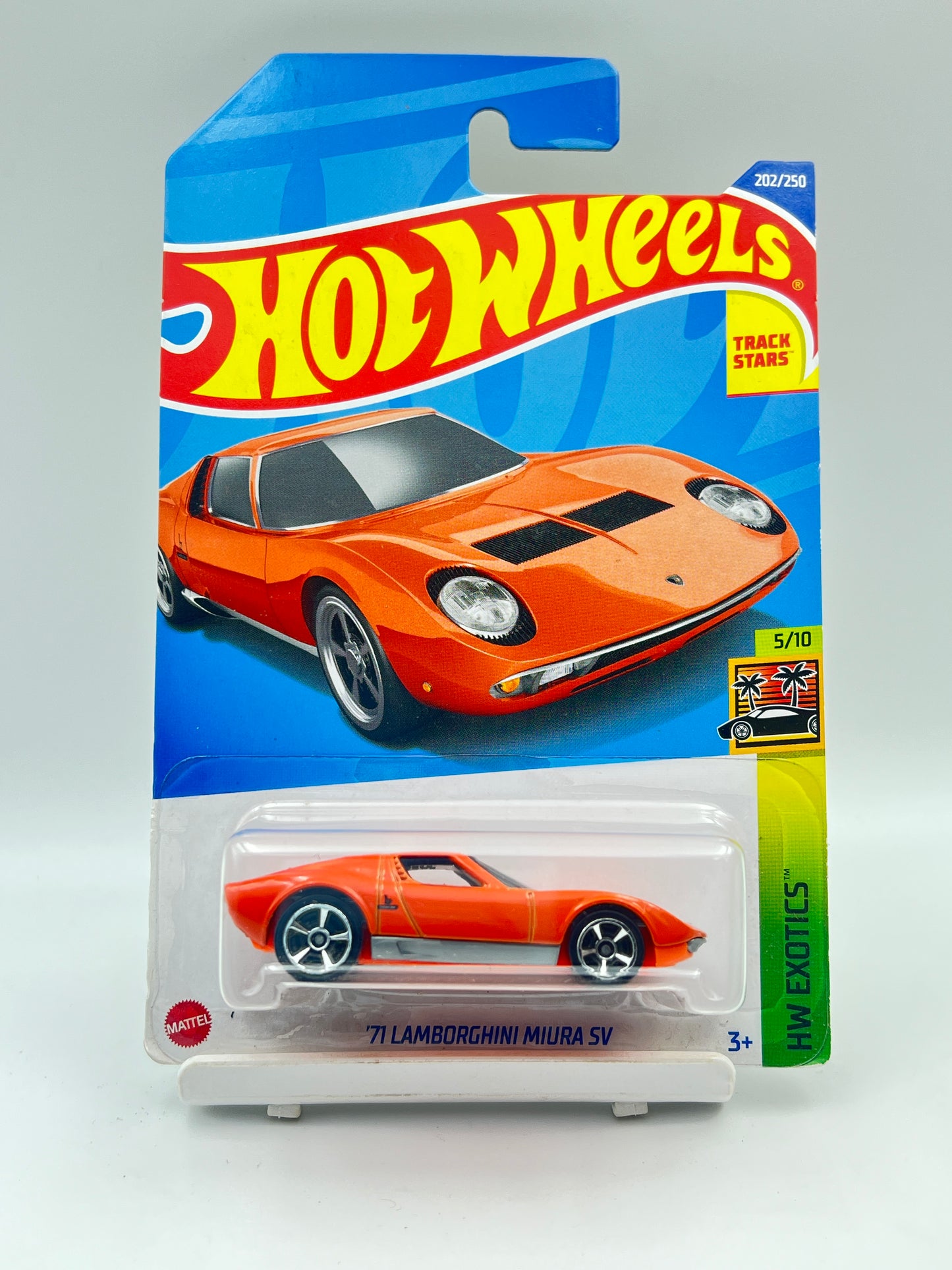 HOT WHEELS - 71 LAMBORGHINI MIURA SV - ORANGE - 1C