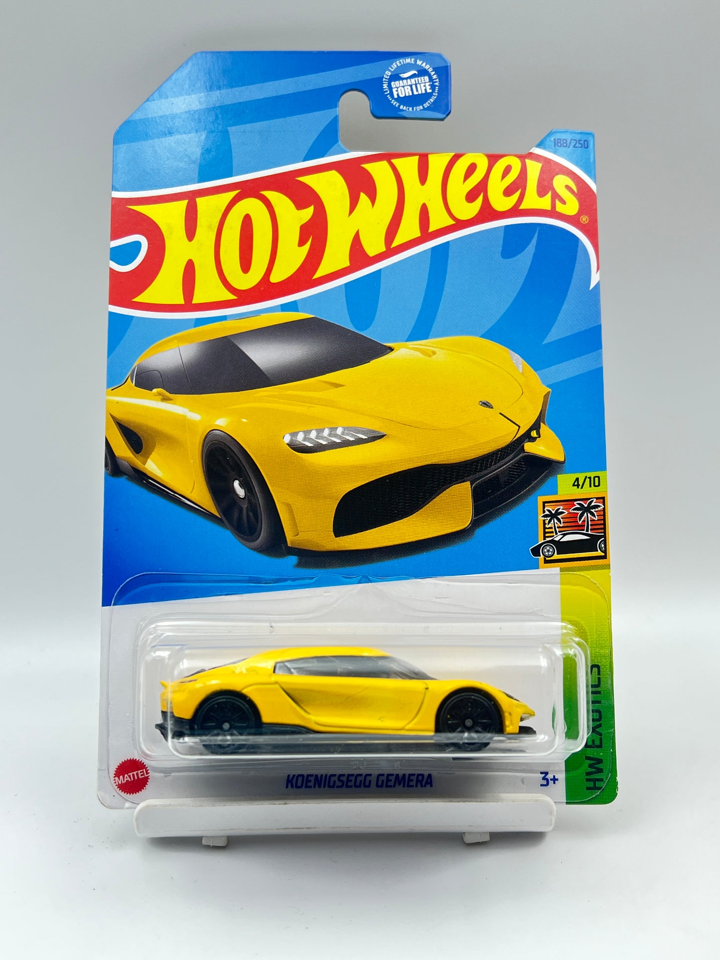 HOT WHEELS - KOENIGSEGG GEMERA - YELLOW - 1C