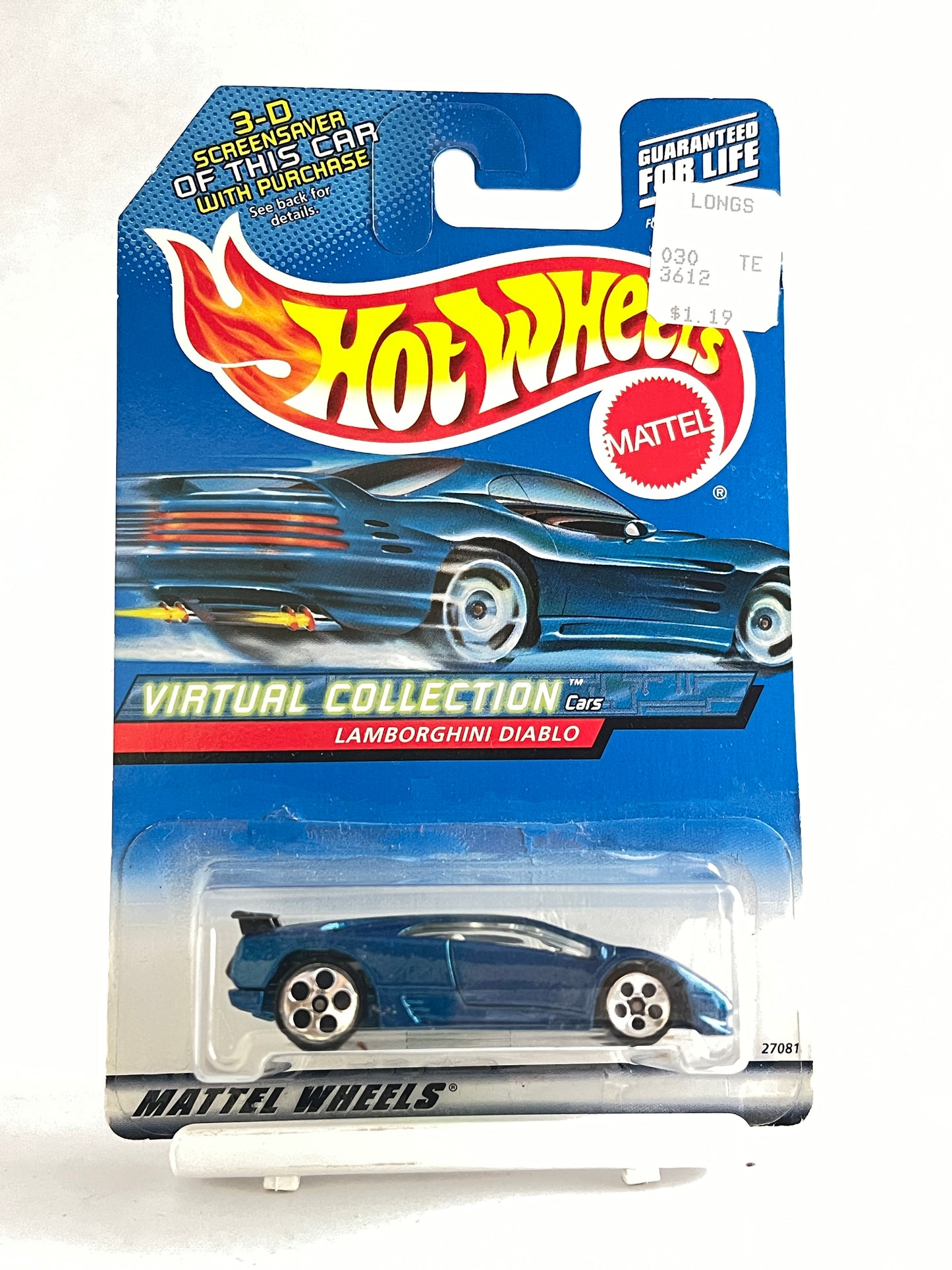 LAMBORGHINI DIABLO - 4B - Its Fun- Hot wheels - matchbox - diecast