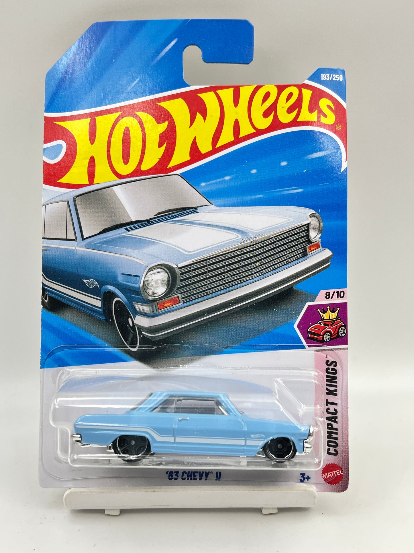 CREASE / SOFT CORNERS - HOT WHEELS - 63 CHEVY II - 1A