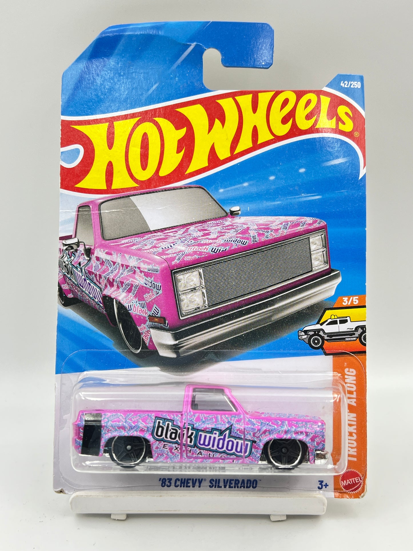 CREASE / SOFT CORNERS - HOT WHEELS - 83 CHEVY SILVERADO - 1A