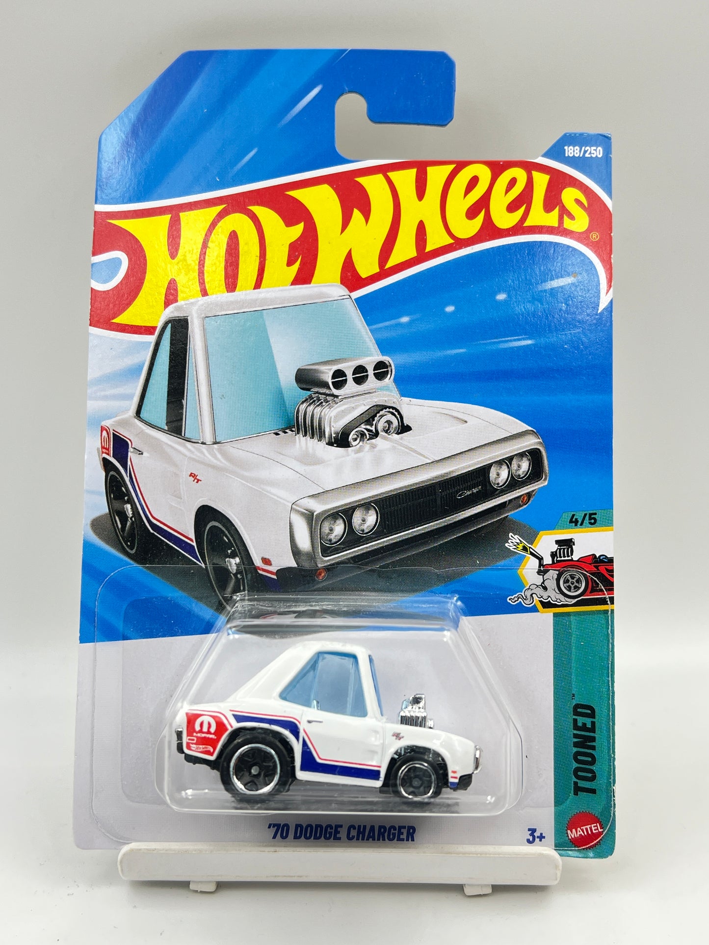 CREASE / SOFT CORNERS - HOT WHEELS - TOONED 70 DODGE CHARGER - 1A