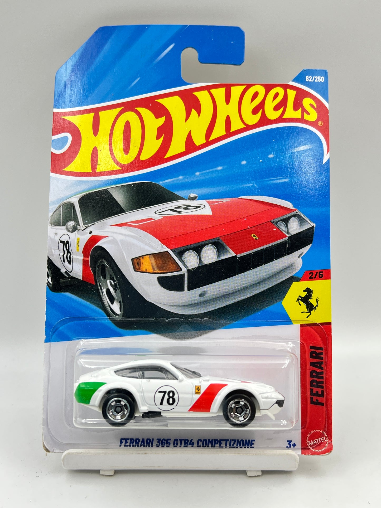 CREASE / SOFT CORNERS - HOT WHEELS - FERRARI 365 GTB4 COMPETIZIONE - 1B