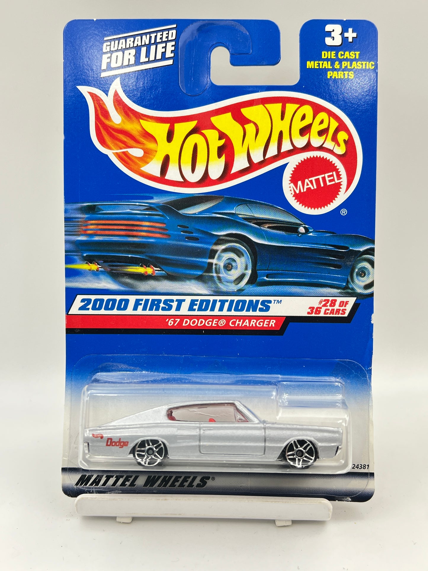MILD CARD BEND - HOT WHEELS - 67 DODGE CHARGER - 3B