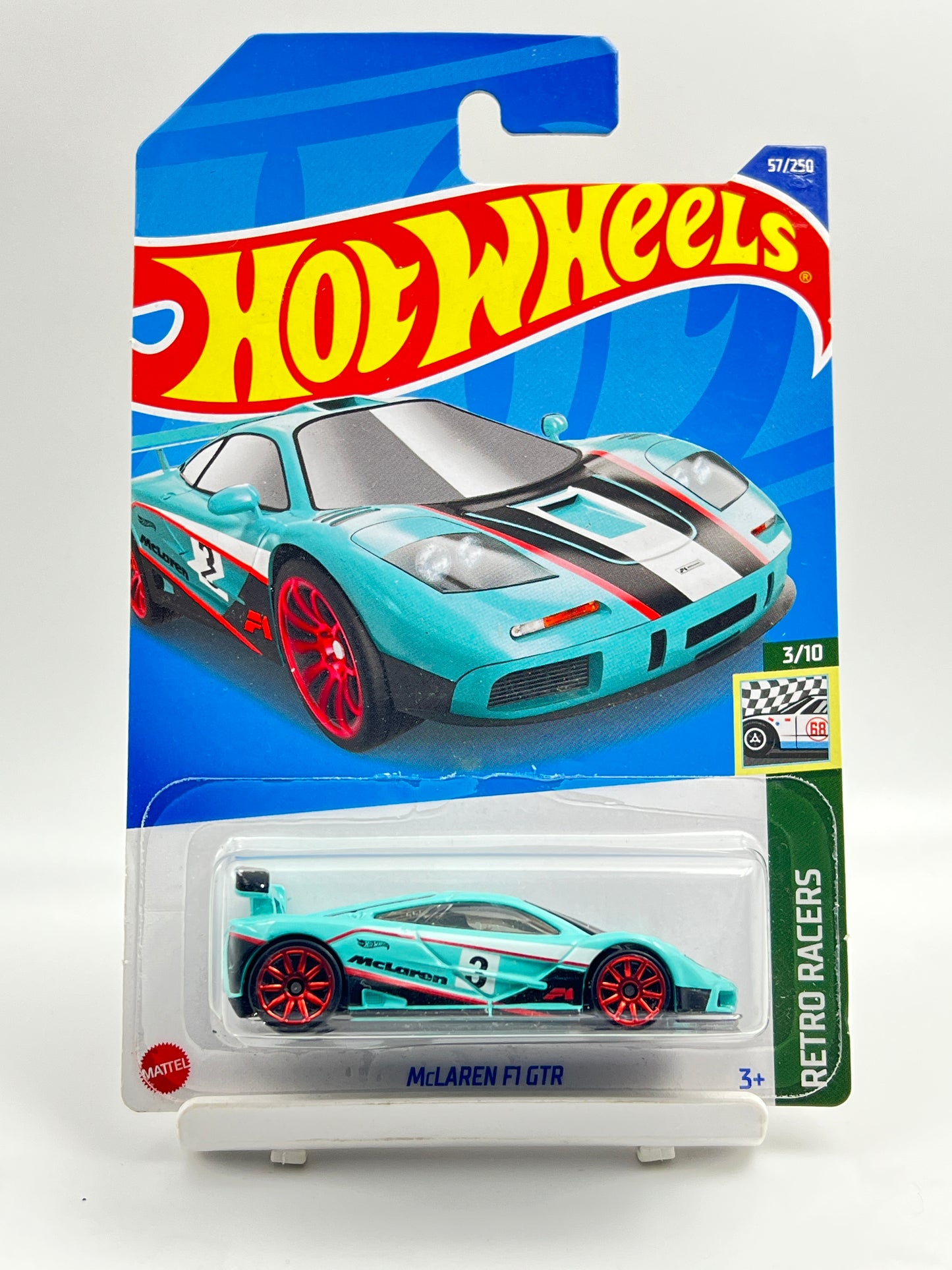 HOT WHEELS - MCLAREN F1 GTR - BLUE - 7B