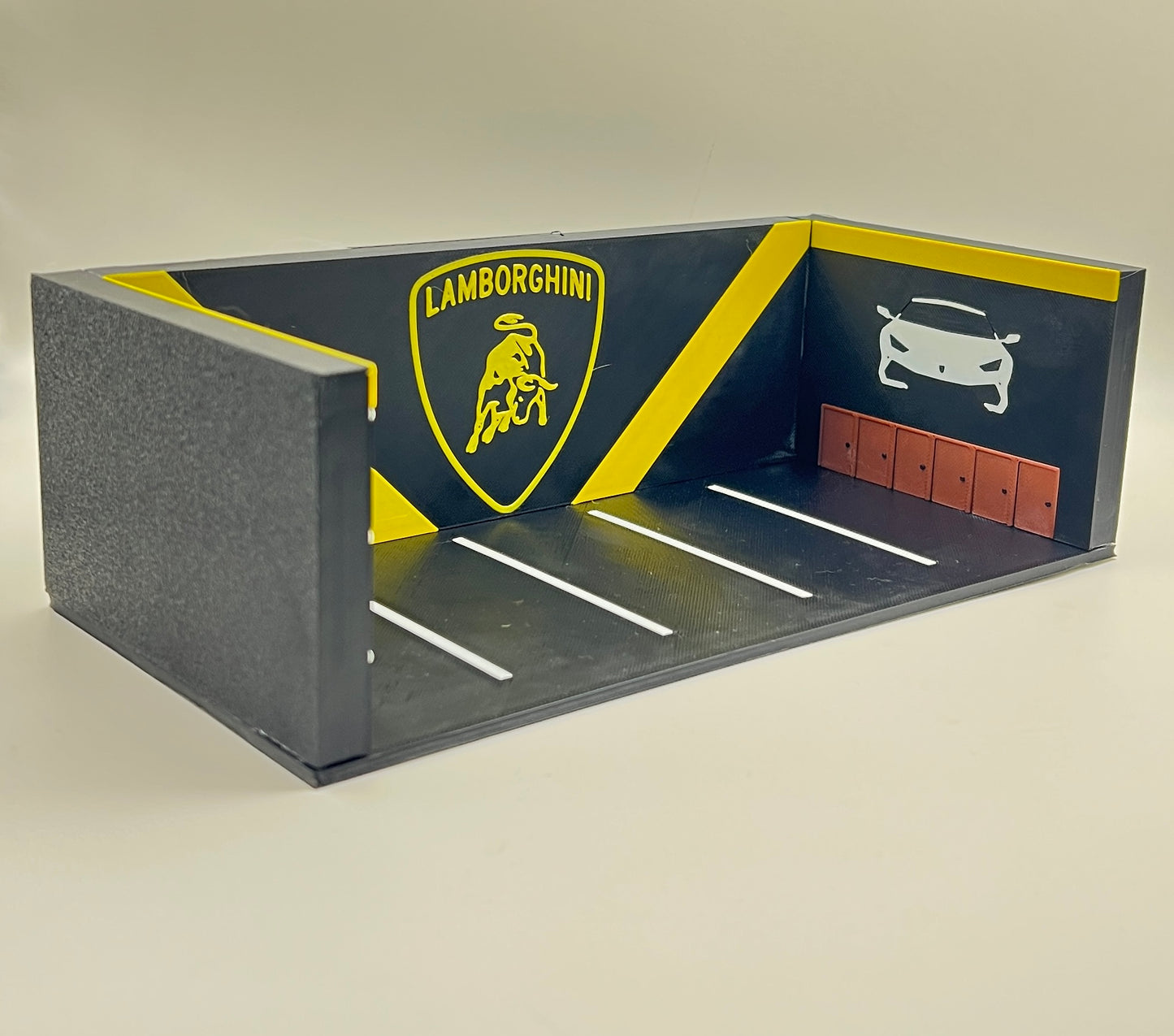 3D PRINTED - LAMBORGHINI MINI GARAGE DISPLAY
