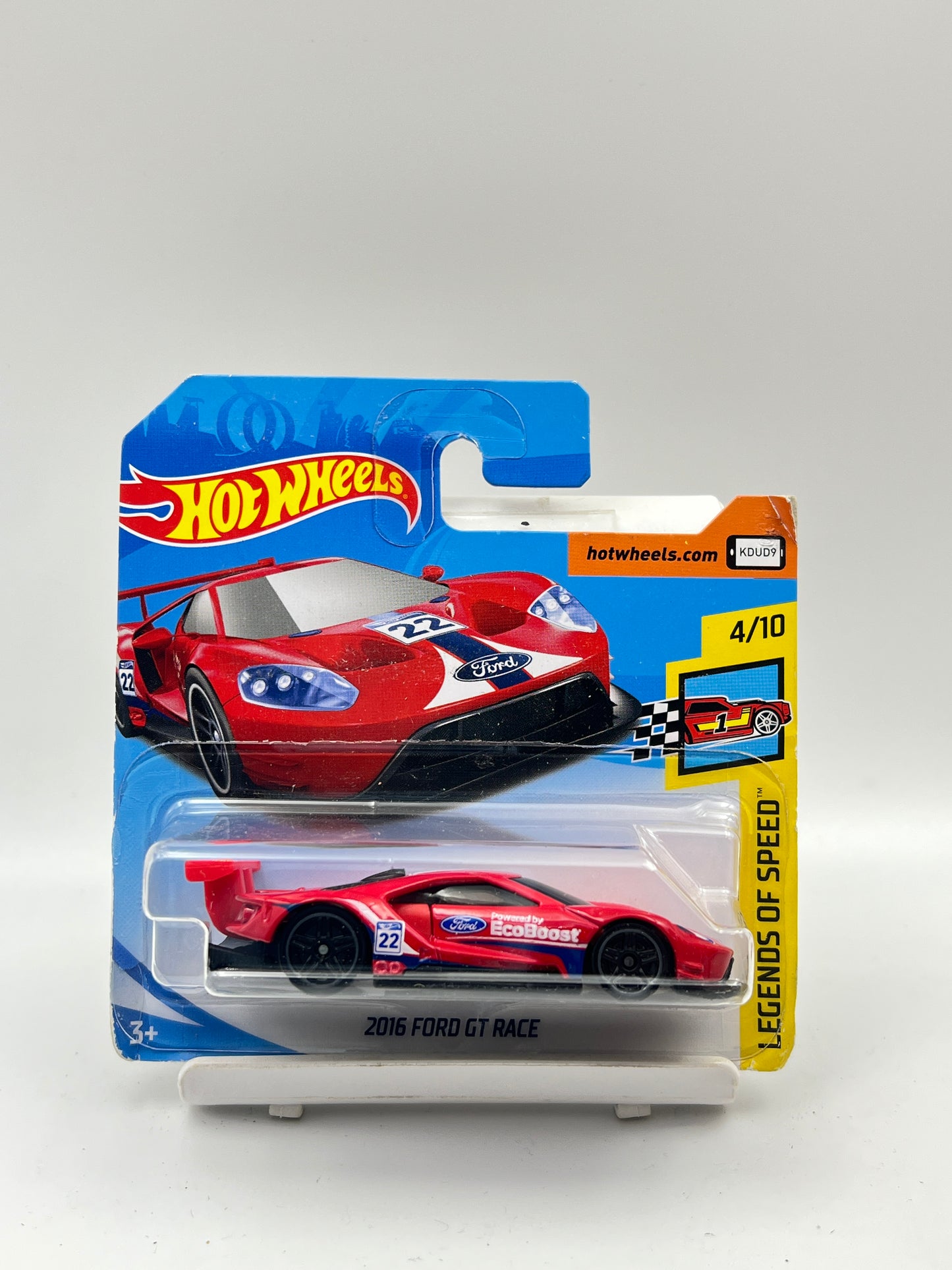 SOFT CORNERS - HOT WHEELS - 2016 FORD GT RACE - C2