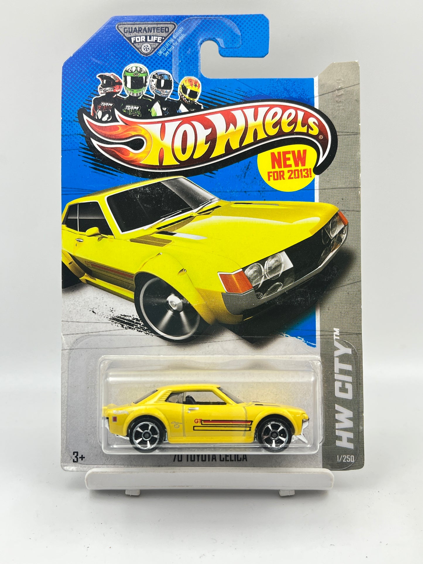 HOT WHEELS - 70 TOYOTA CELICA - YELLOW - C1