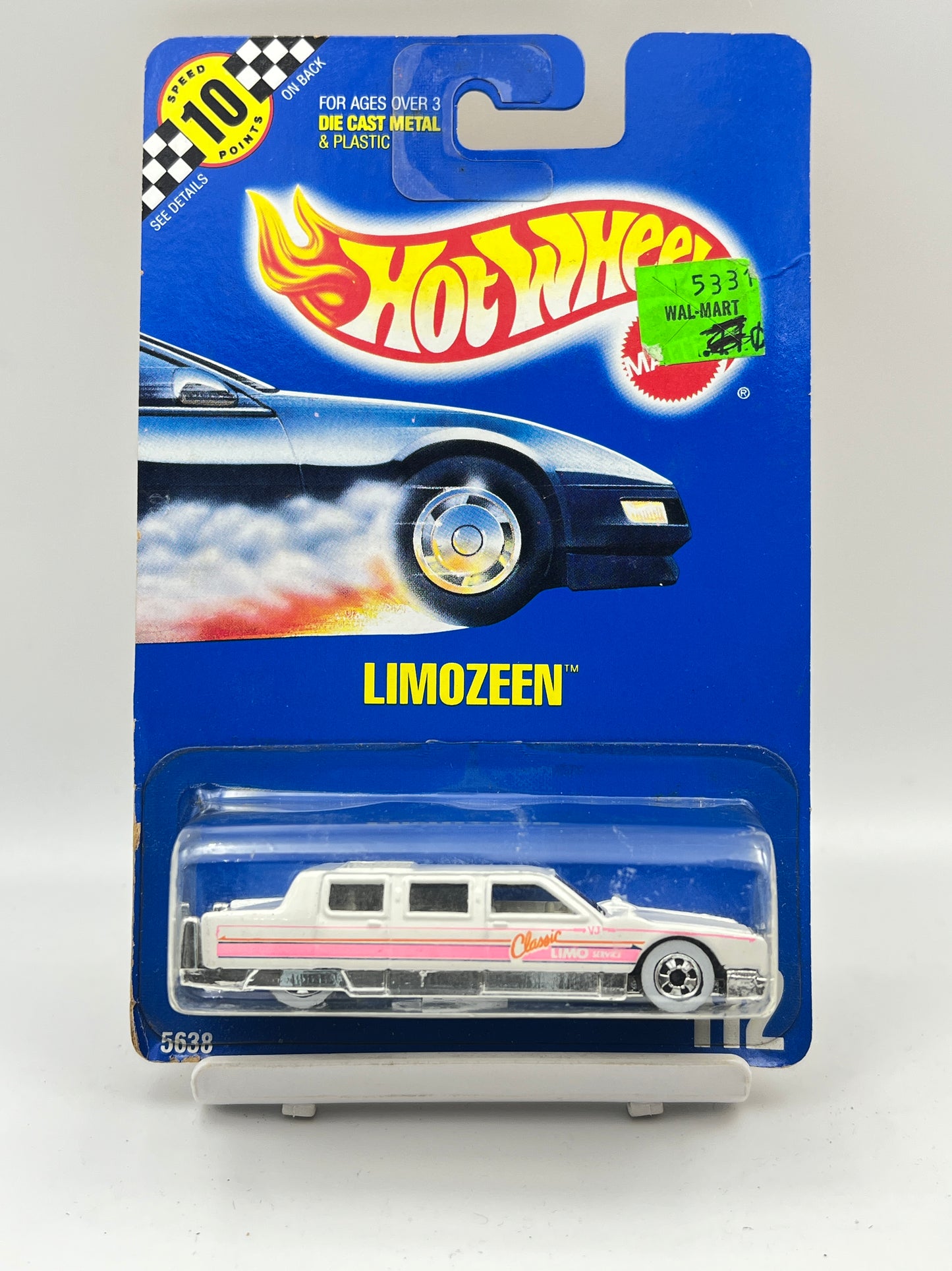 IMPORTED - HOT WHEELS - LIMOZEEN - WHITE - C1