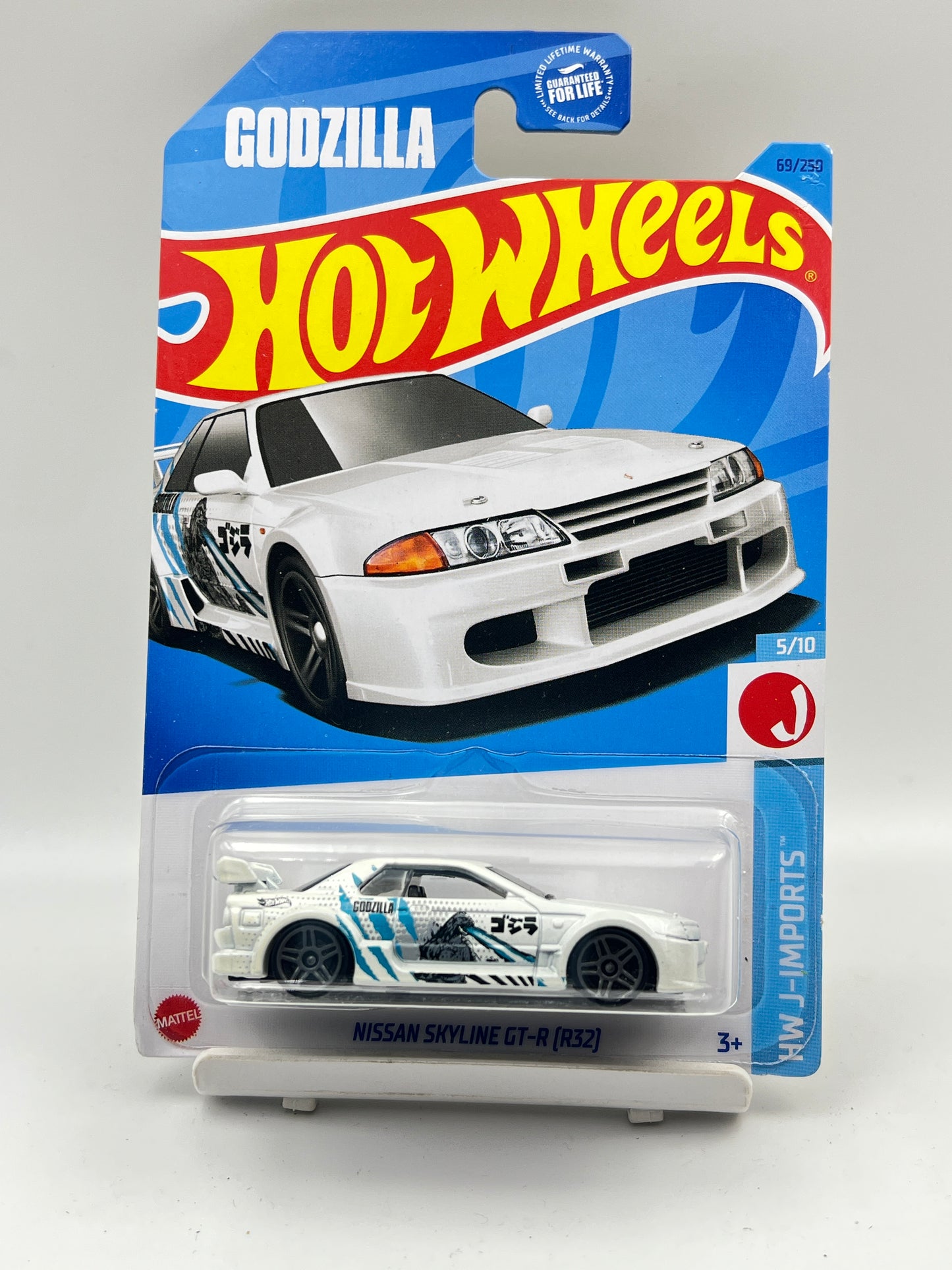 IMPORTED - HOT WHEELS - NISSAN SKYLINE GT-R (R32) - GODZILLA - C1