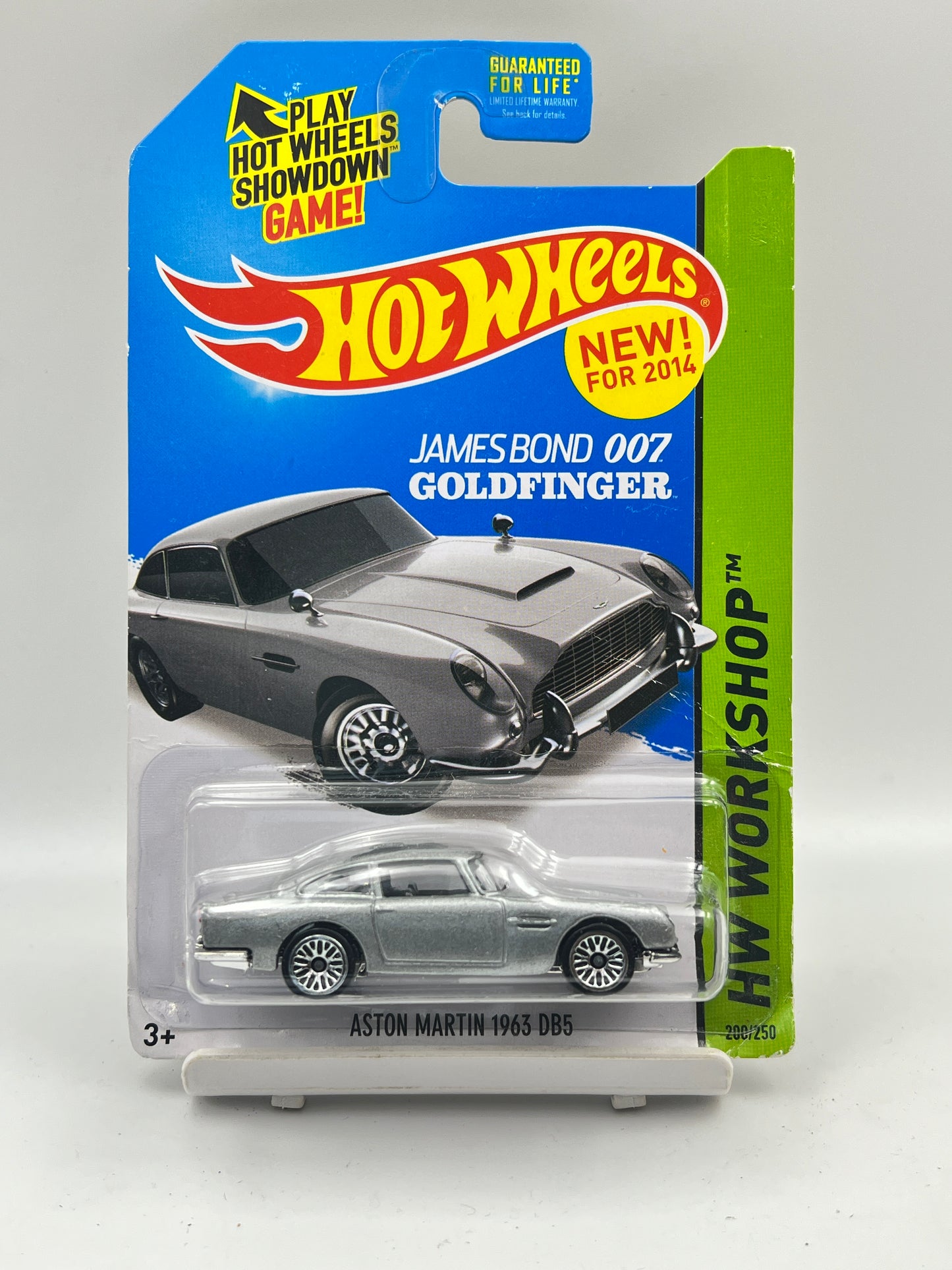 SOFT CORNERS - IMPORTED - HOT WHEELS - ASTON MARTIN 1963 DB5 - 007 GOLDFINGER - C1