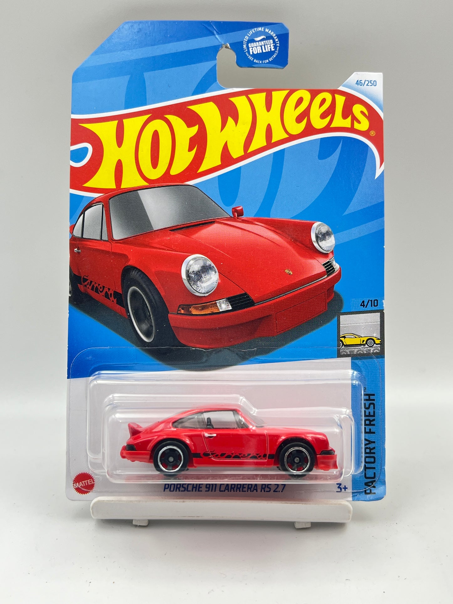 HOOK CREASE - IMPORTED - HOT WHEELS - PORSCHE 911 CARRERA RS 2.7 - RED - C1
