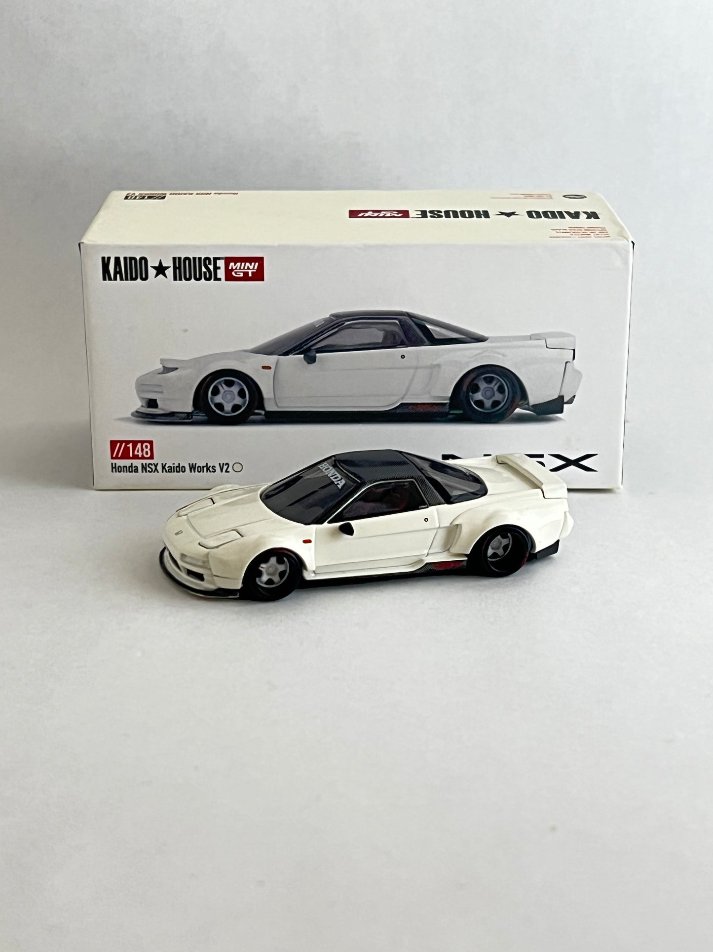 UNSEALED - KAIDO HOUSE MINI GT - HONDA NSX KAIDO WORKS V2 - UNSEALED - Its Fun- Hot wheels - matchbox - diecast