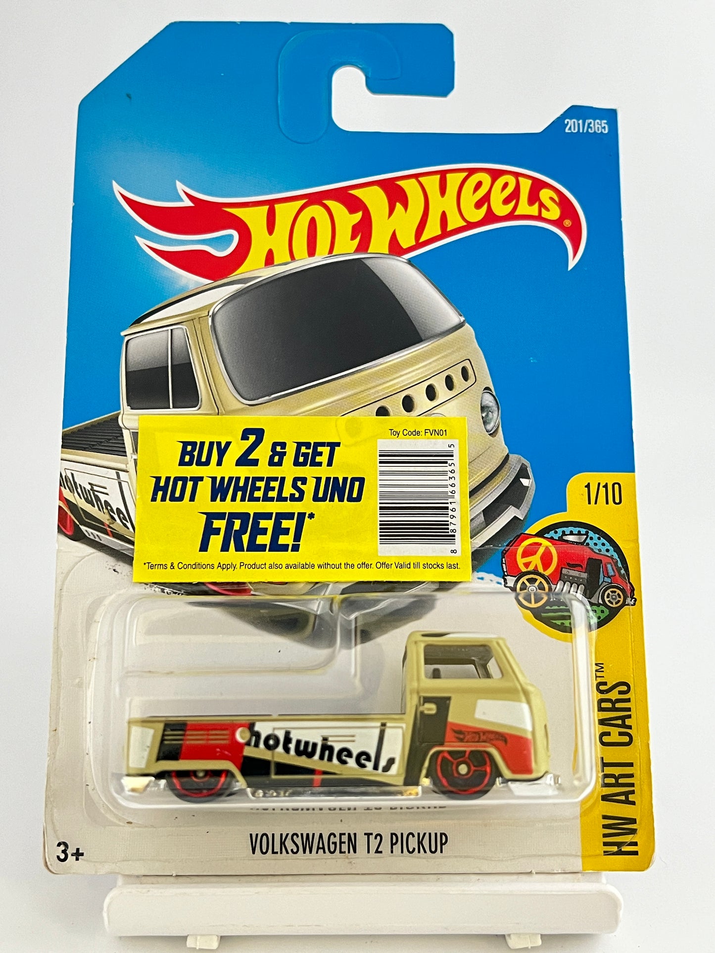 VOLKSWAGEN T2 PICKUP - 1D - Its Fun- Hot wheels - matchbox - diecast
