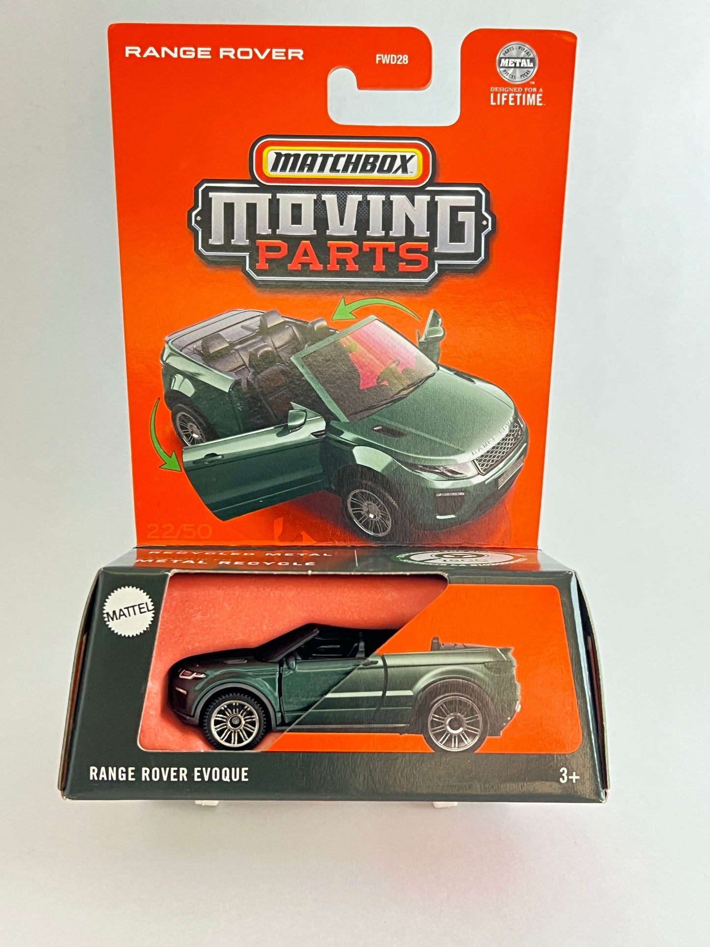 MATCHBOX MOVING PARTS - RANGE ROVER EVOQUE - ZX3 - Its Fun
