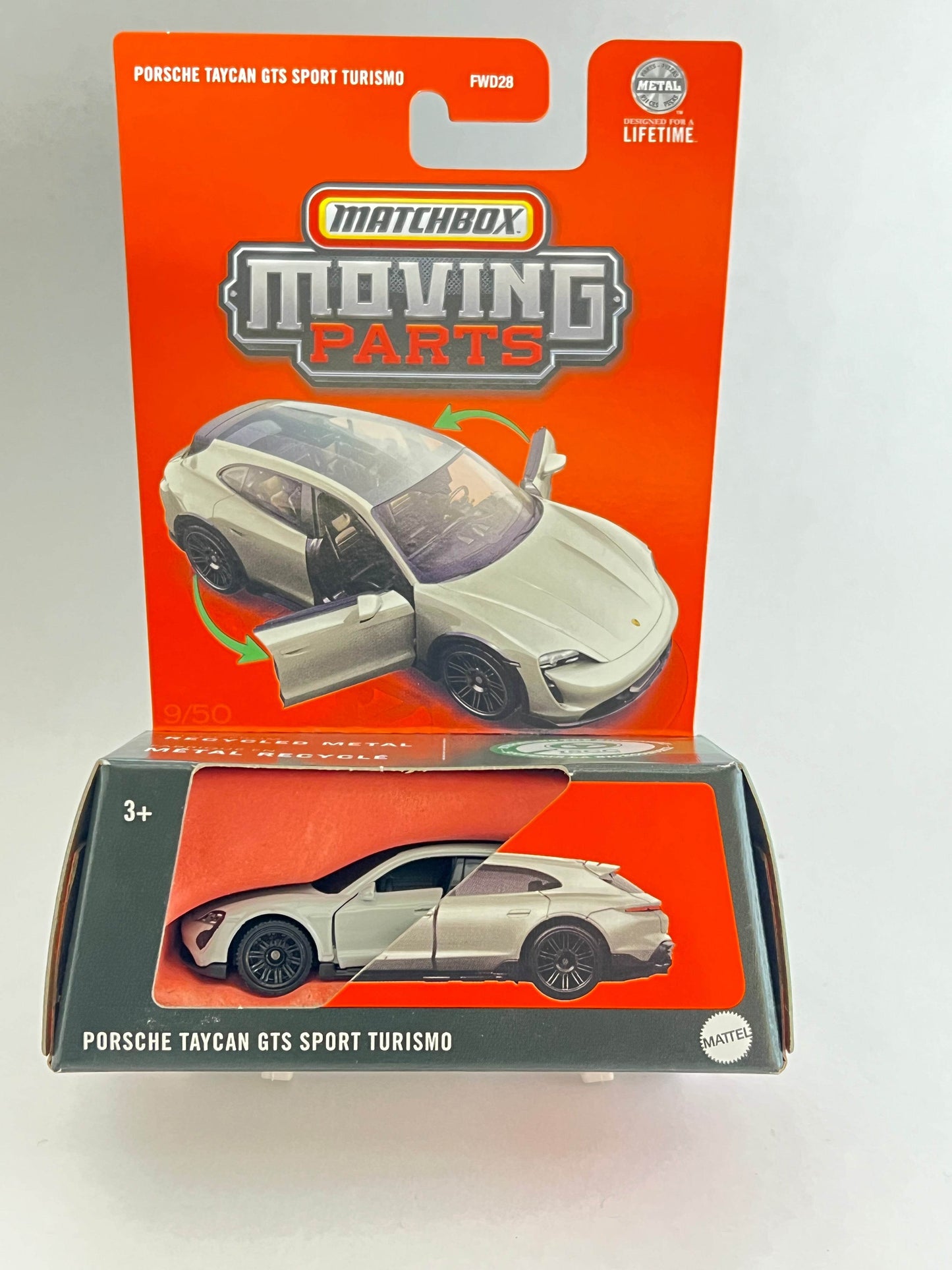 MATCHBOX MOVING PARTS - PORSCHE TAYCAN GTS SPORT TURISMO - ZX4 - Its Fun