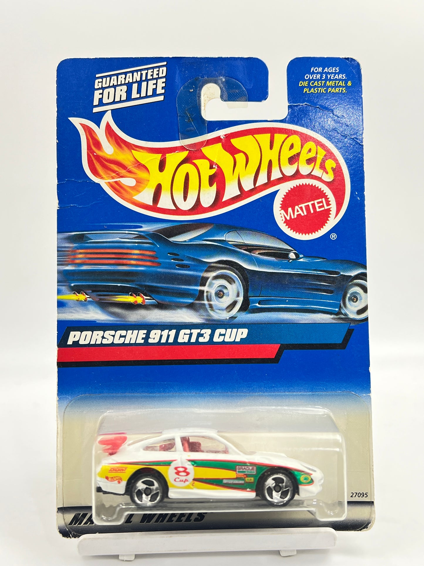HOT WHEELS - PORSCHE 911 GT3 CUP - WHITE - 3E