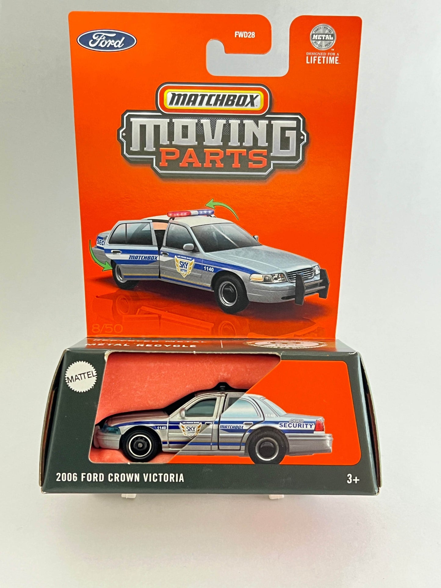 MATCHBOX MOVING PARTS - 2006 FORD CROWN VICTORIA - ZX3 - Its Fun