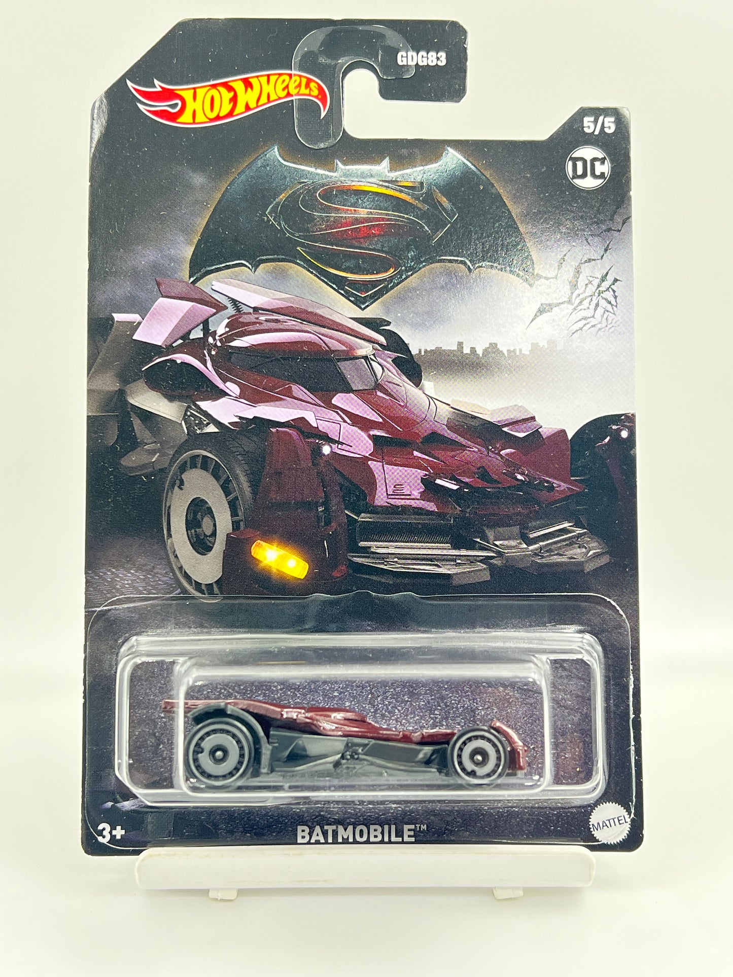 HOT WHEELS - BATMOBILE - MAROON - 4A