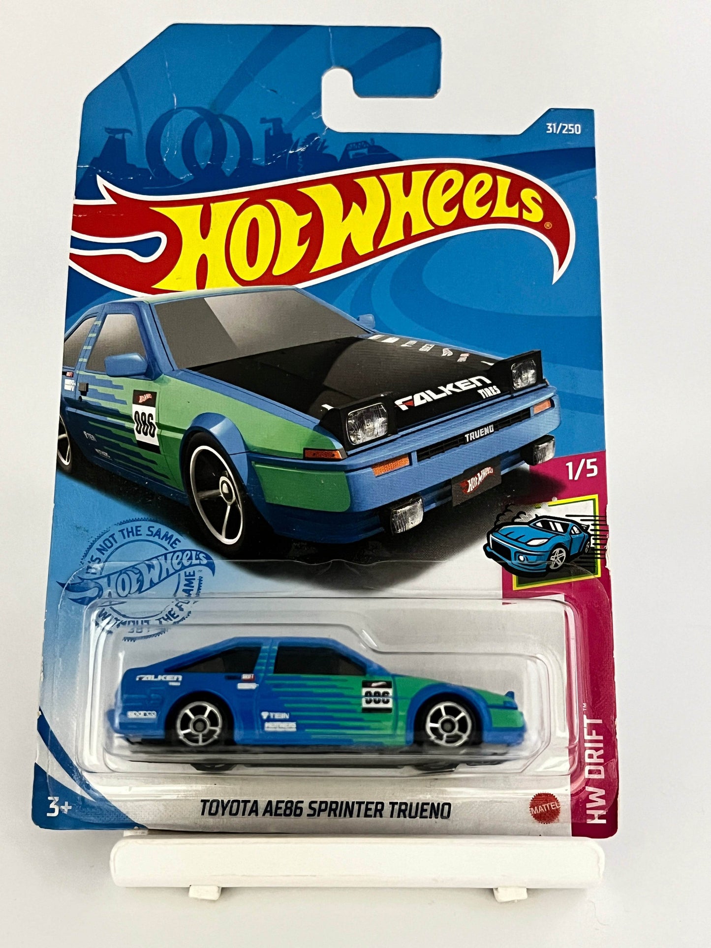 TOYOTA AE86 SPRINTER TRUENO - CREASED CARD - 4D - Its Fun