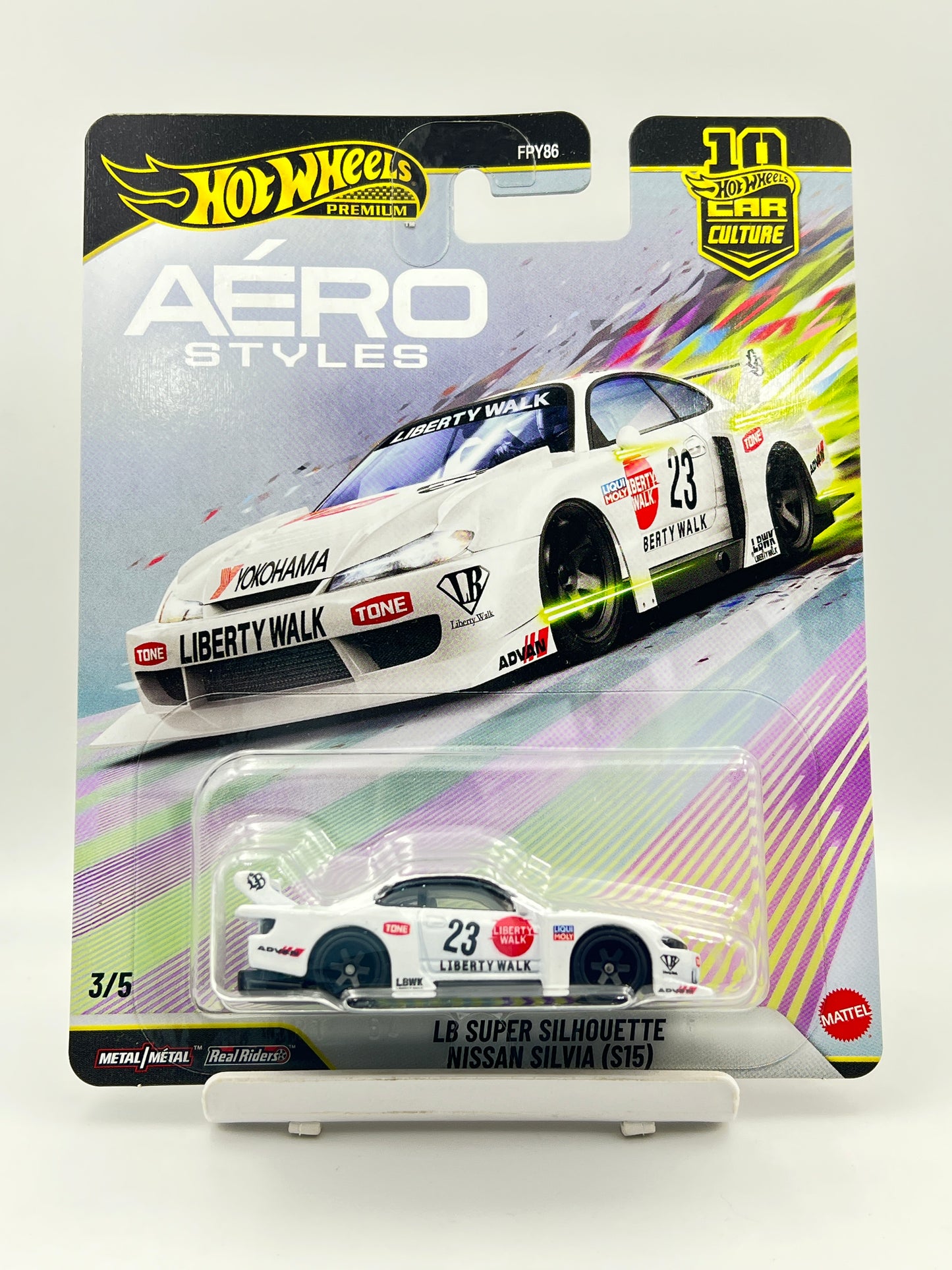 HOT WHEELS - PREMIUM - AERO STYLES - LB SUPER SILHOUETTE NISSAN SILVIA (S15) - B5