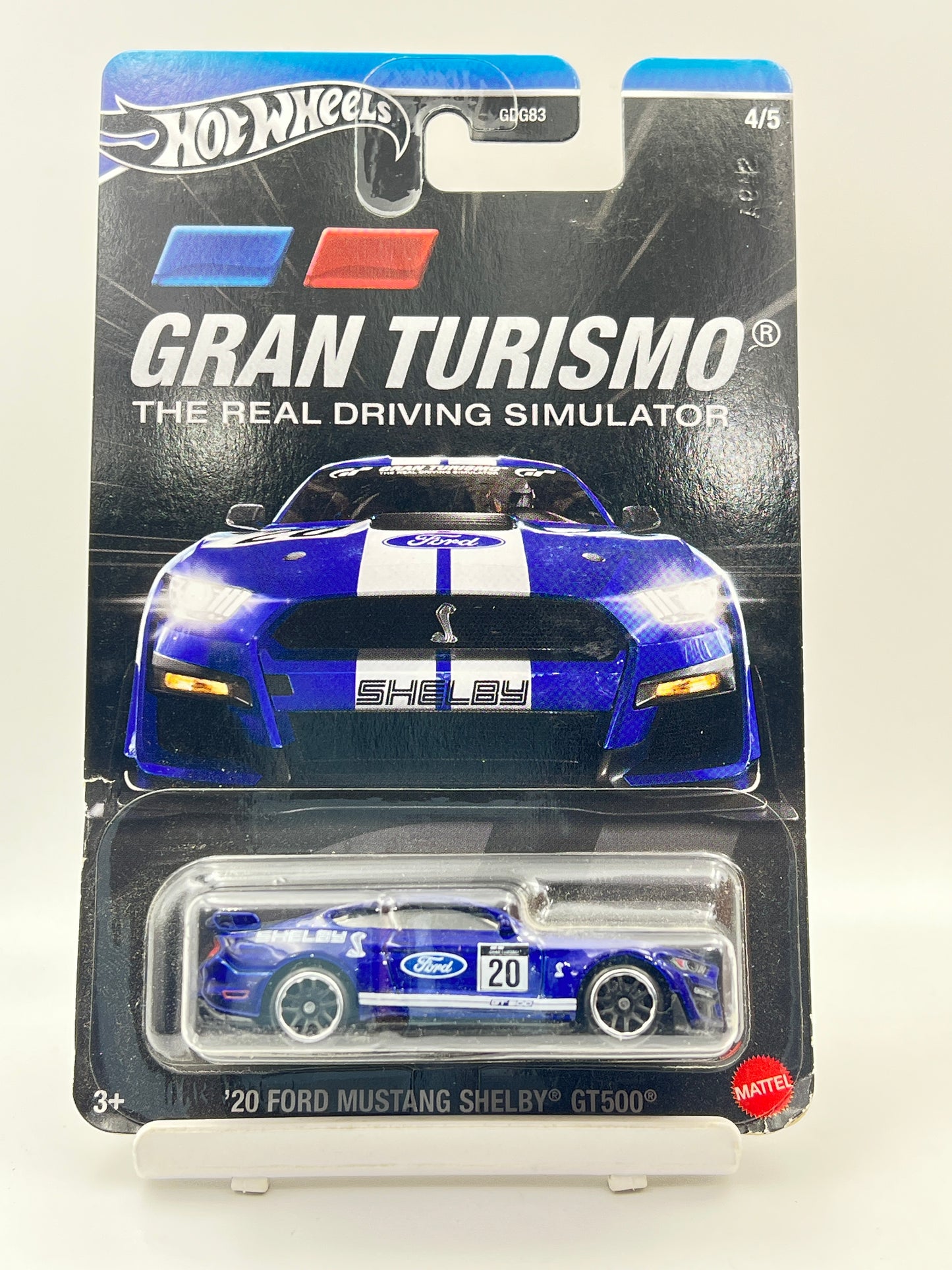 ( CARD AS IN PIC ) - HOT WHEELS - 20 FORD MUSTANG SHELBY GT500 - 1C