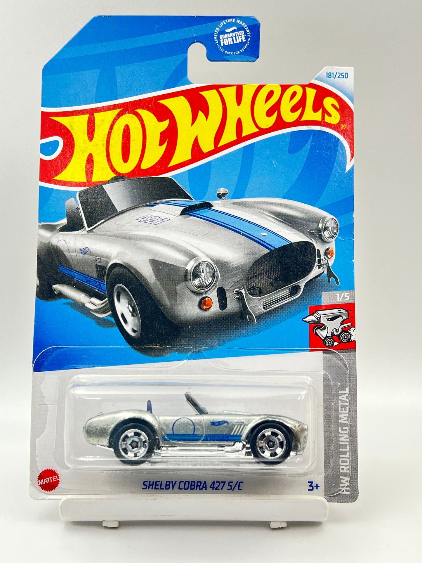 HOT WHEELS - SHELBY COBRA 427 S/C - 1A