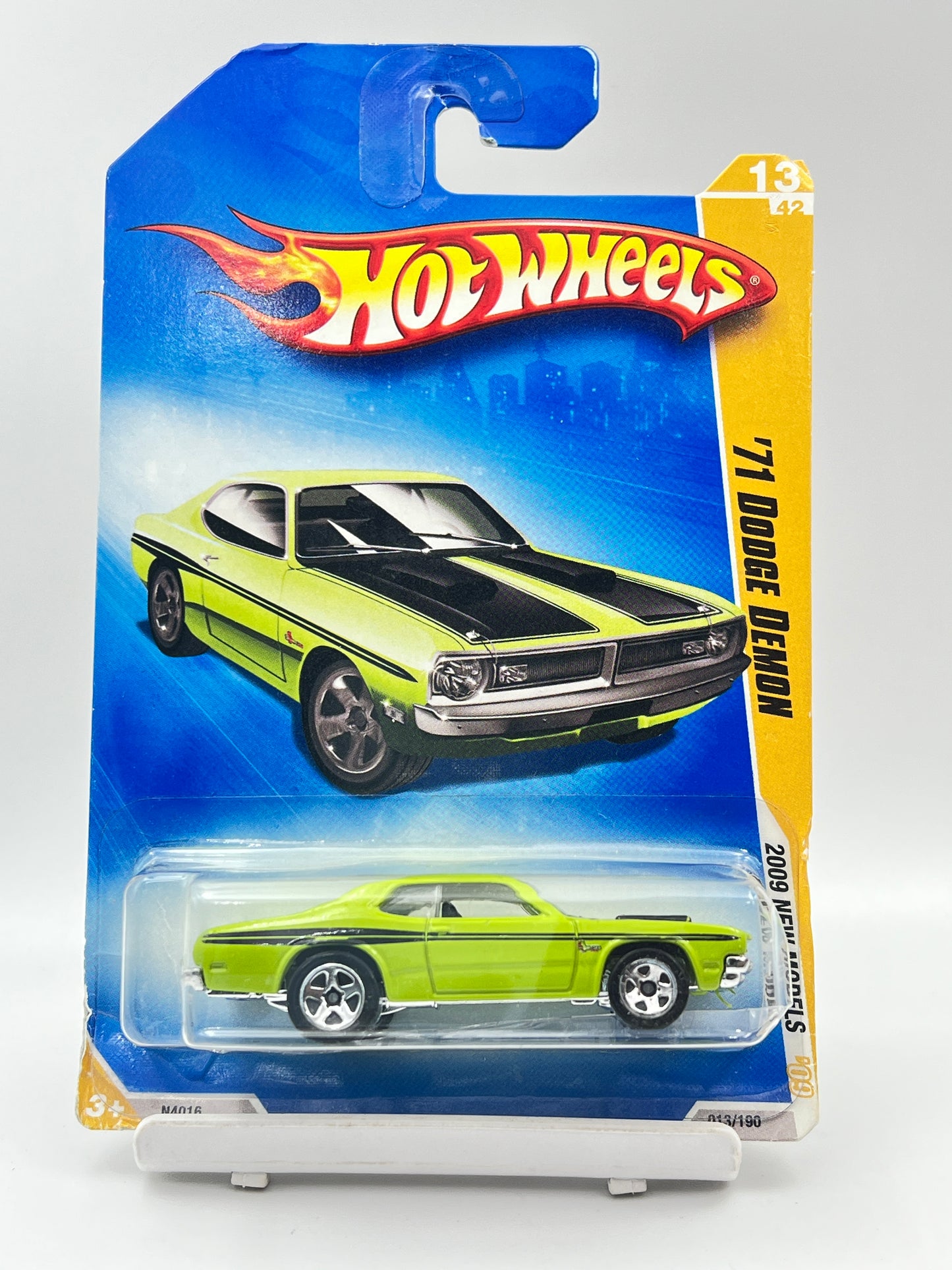 BLISTER SQUEEZE - HOT WHEELS - 71 DODGE DEMON - GREEN - 1A