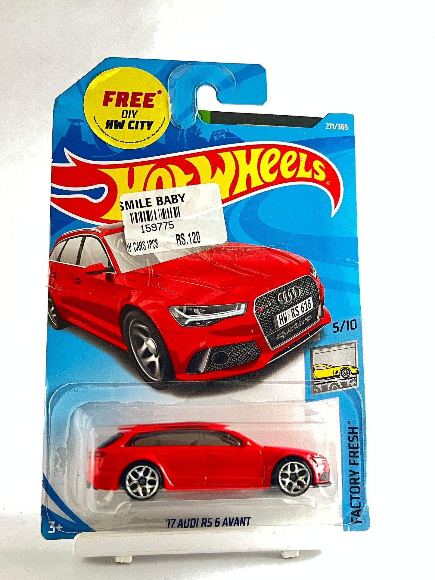 17 AUDI RS 6 AVANT - 1B (CARD CONDITION AS IN PICTURE) - Its Fun
