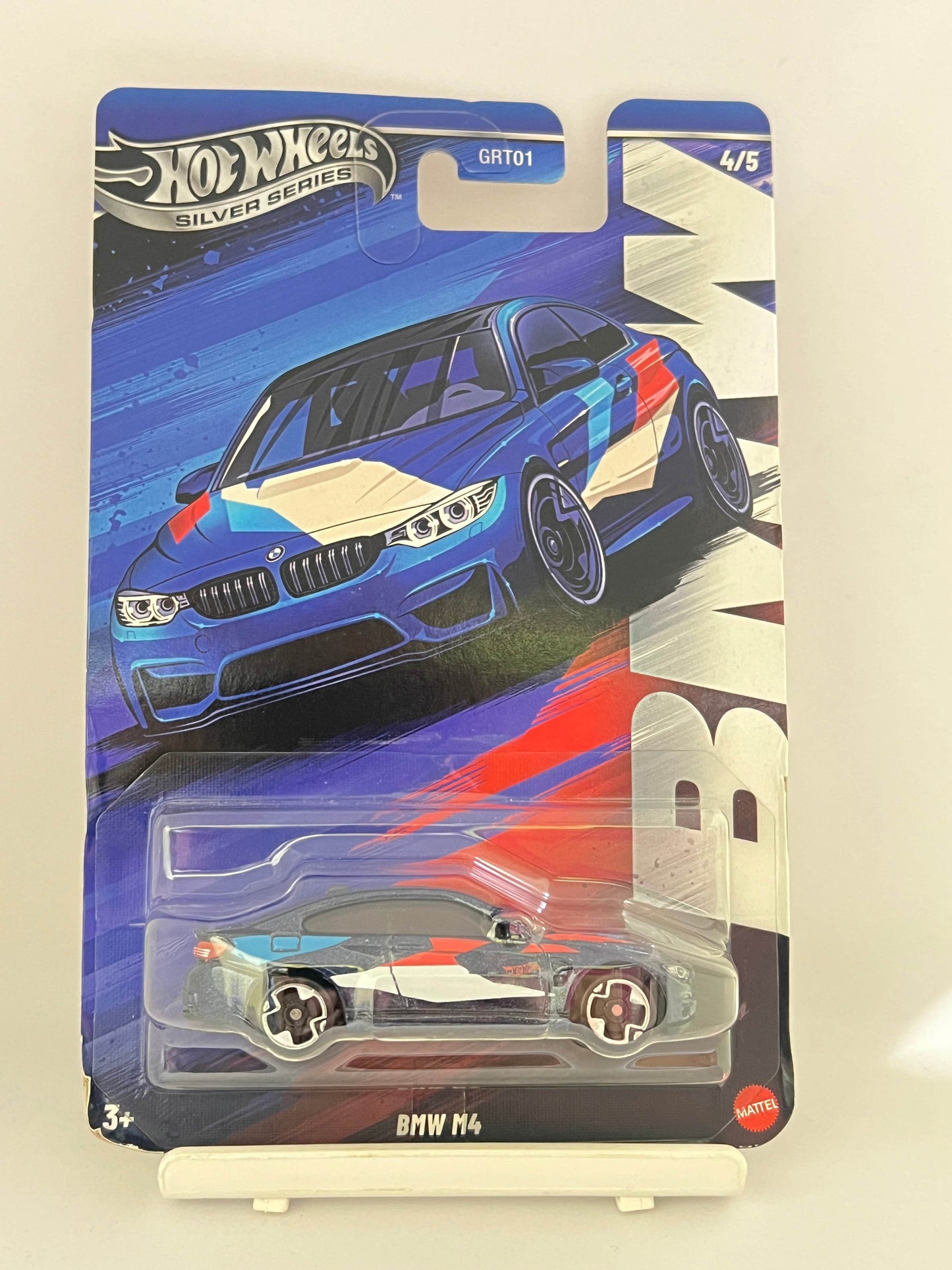 CREASED CARD / SOFT EDGES - HOT WHEELS - BMW M4 - 4F - Its Fun