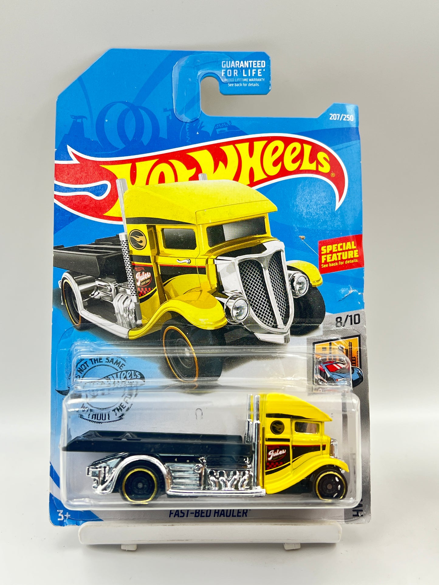 MILD CARD DAMAGE - TREASURE HUNT - HOT WHEELS - FAST BED HAULER - 2D