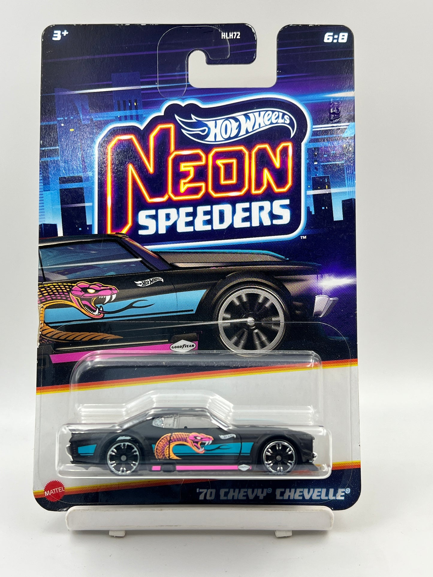 IMPORTED - HOT WHEELS - NEON SPEEDERS - 70 CHEVY CHEVELLE - 1B