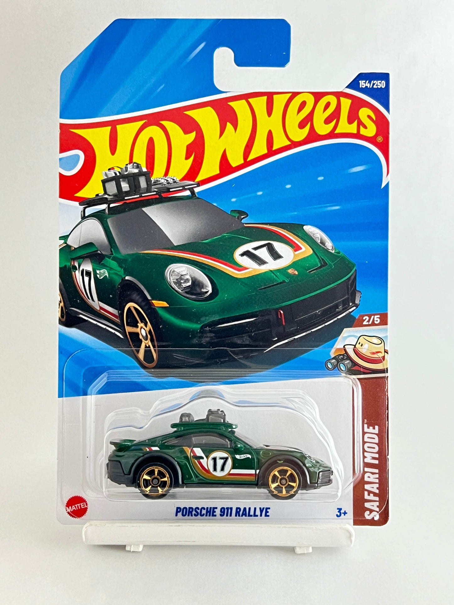 CREASED CARD - HOT WHEELS - PORSCHE 911 RALLYE - 1A - Its Fun