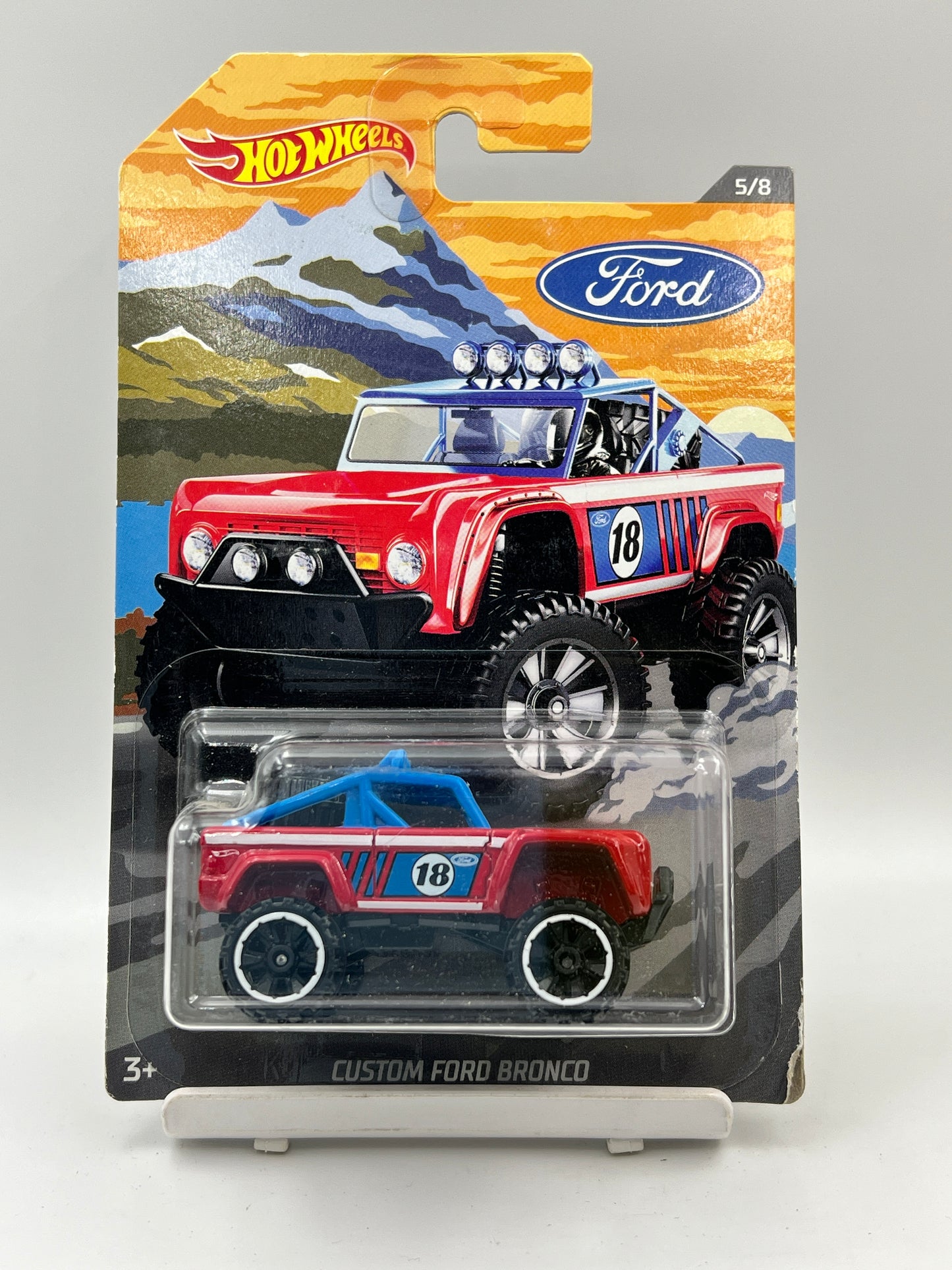 SOFT CORNERS - IMPORTED - HOT WHEELS - CUSTOM FORD BRONCO - 2B