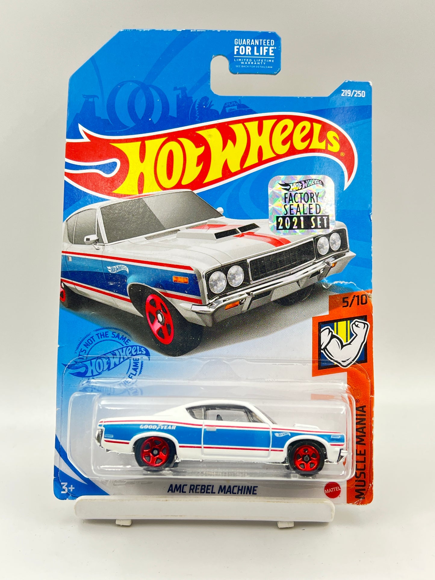 FACTORY SEALED - IMPORTED - HOT WHEELS - AMC REBEL MACHINE - 2B