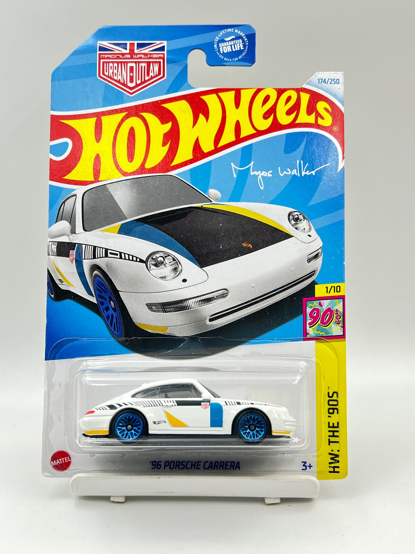 MILD CREASE - IMPORTED - HOT WHEELS - 96 PORSCHE CARRERA - 2B