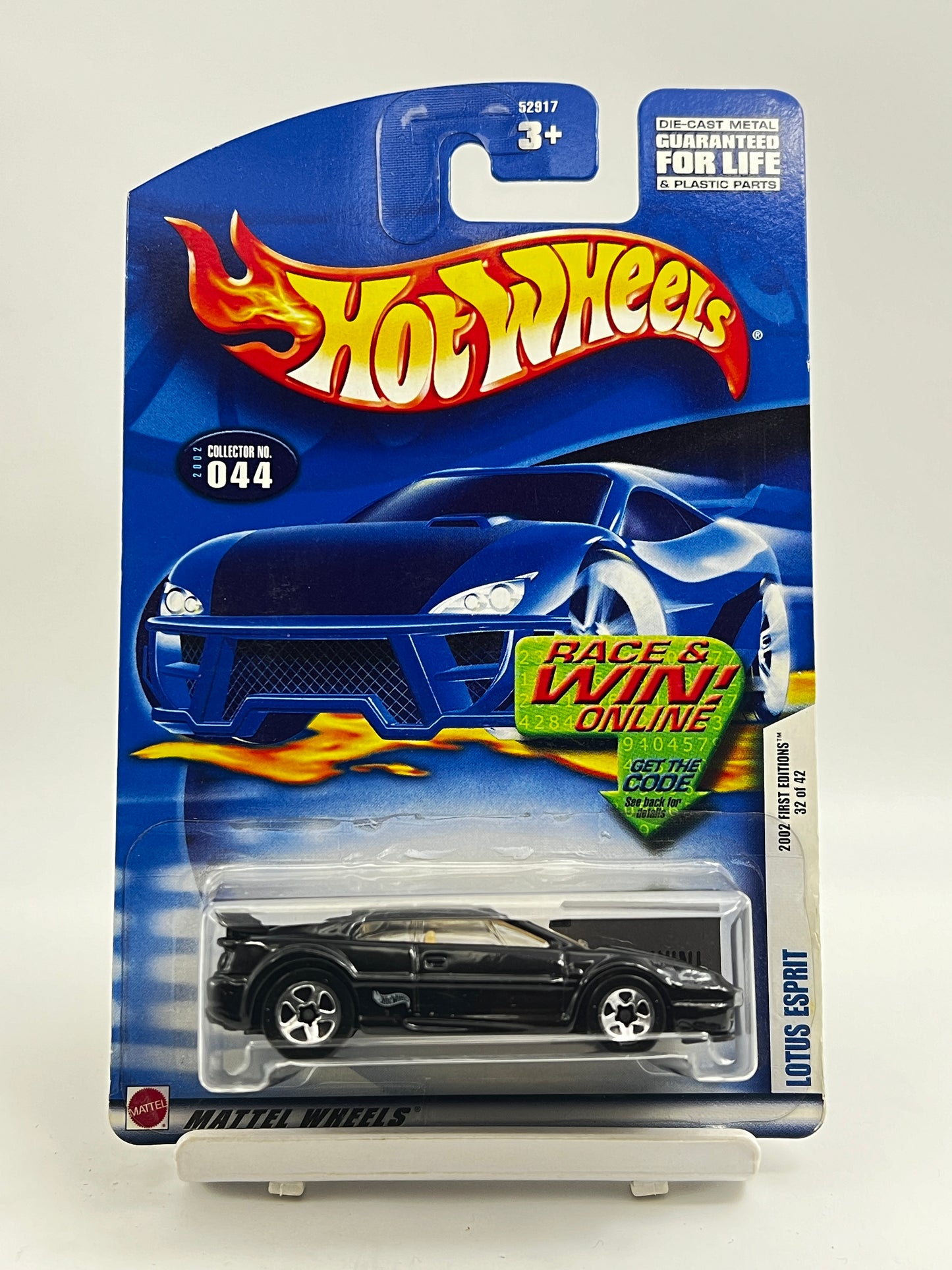 HOT WHEELS - LOTUS ESPIRIT - BLACK - 3D