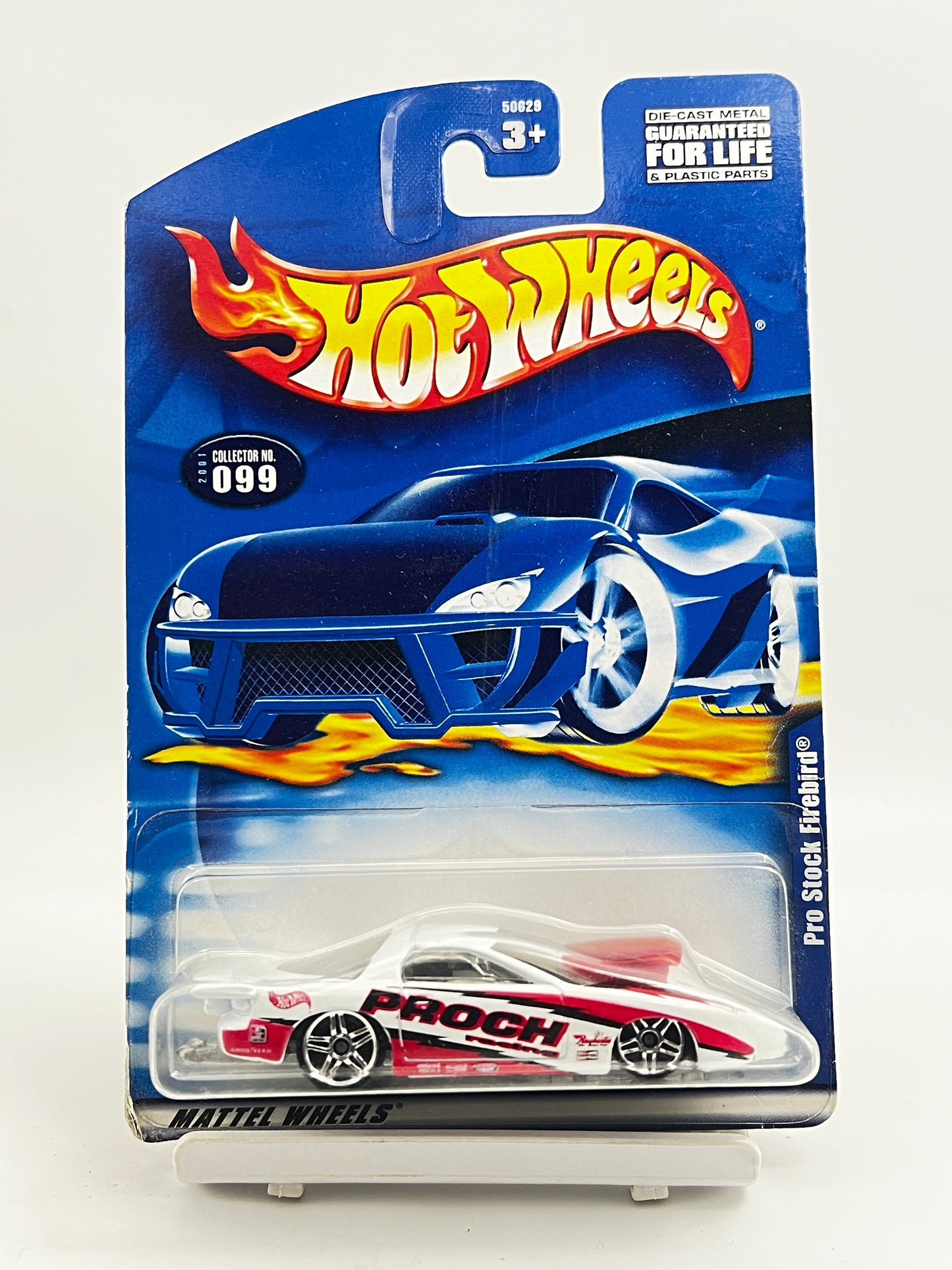 HOT WHEELS - PRO STOCK FIREBIRD - WHITE - 3D