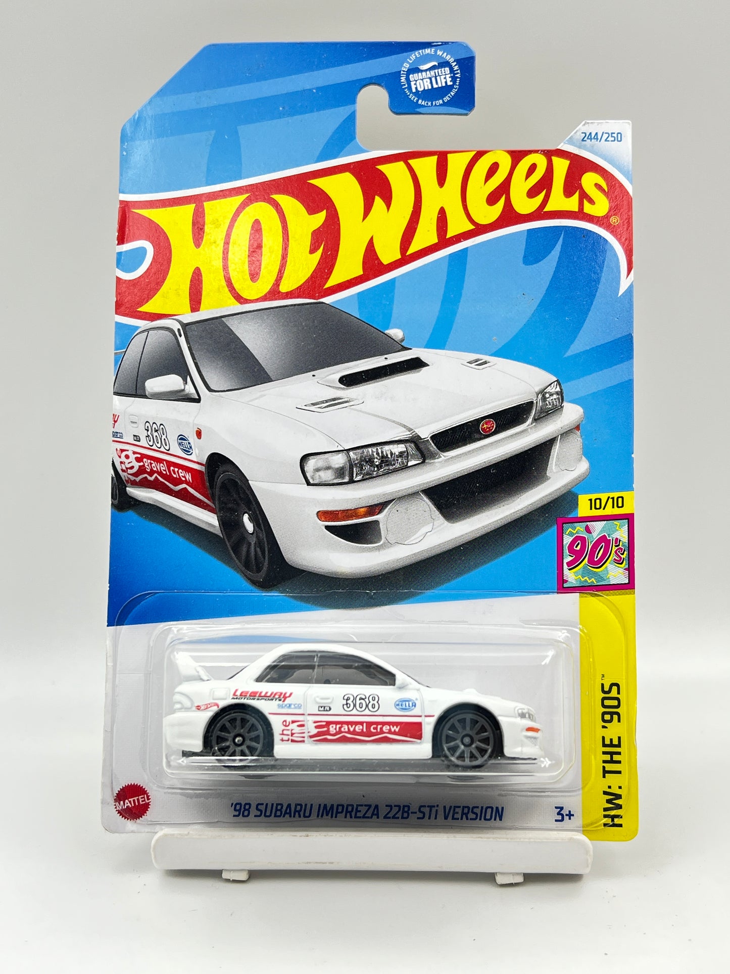 HOT WHEELS - 98 SUBARU IMPREZA 22B-STI VERSION - 1D
