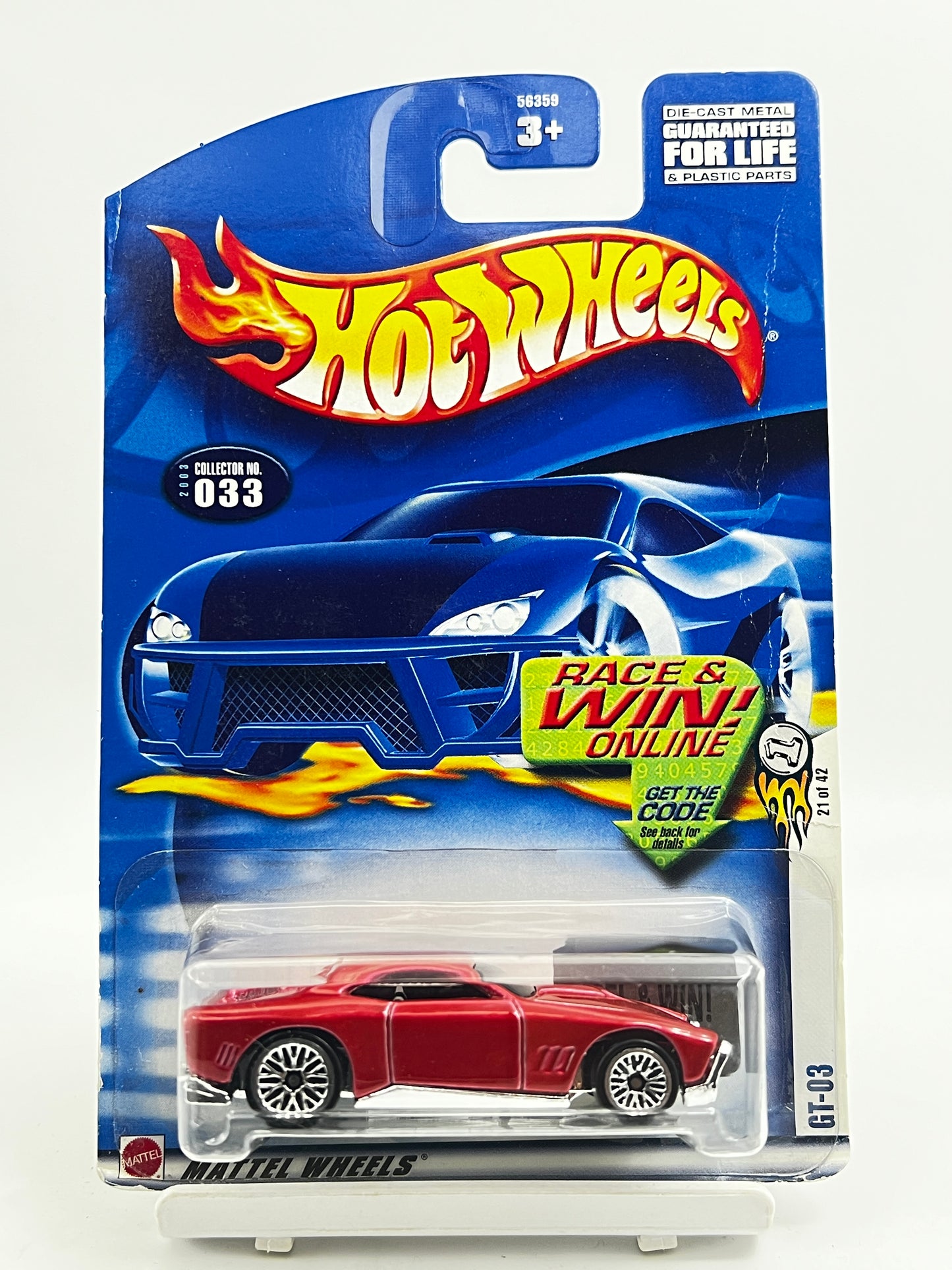 HOT WHEELS - - ( CARD AS IN PIC ) - GT-03 - 2C