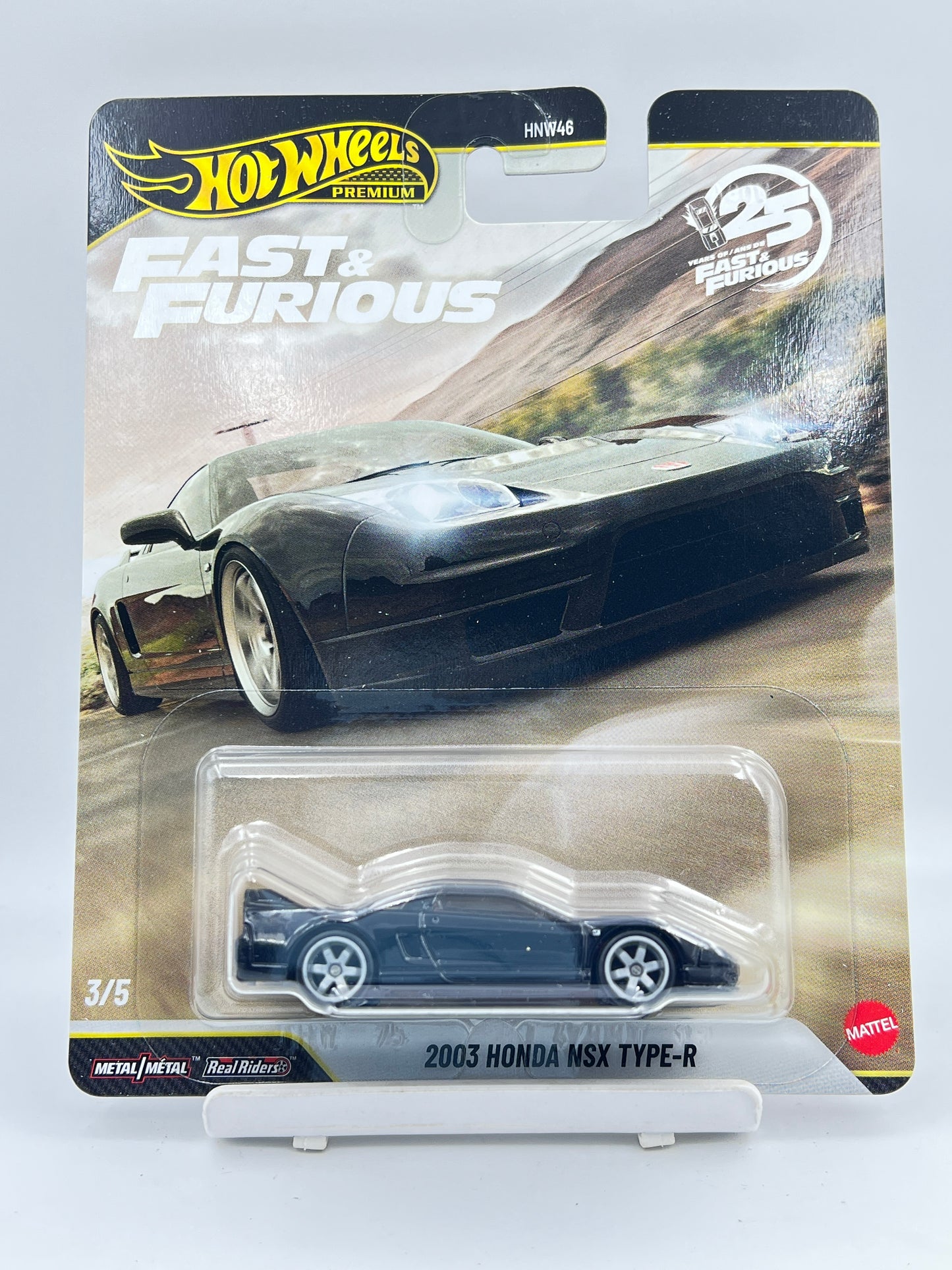 HOT WHEELS - PREMIUM - 25 YEARS OF FAST AND FURIOUS - 2003 HONDA NSX TYPE-R - 5B