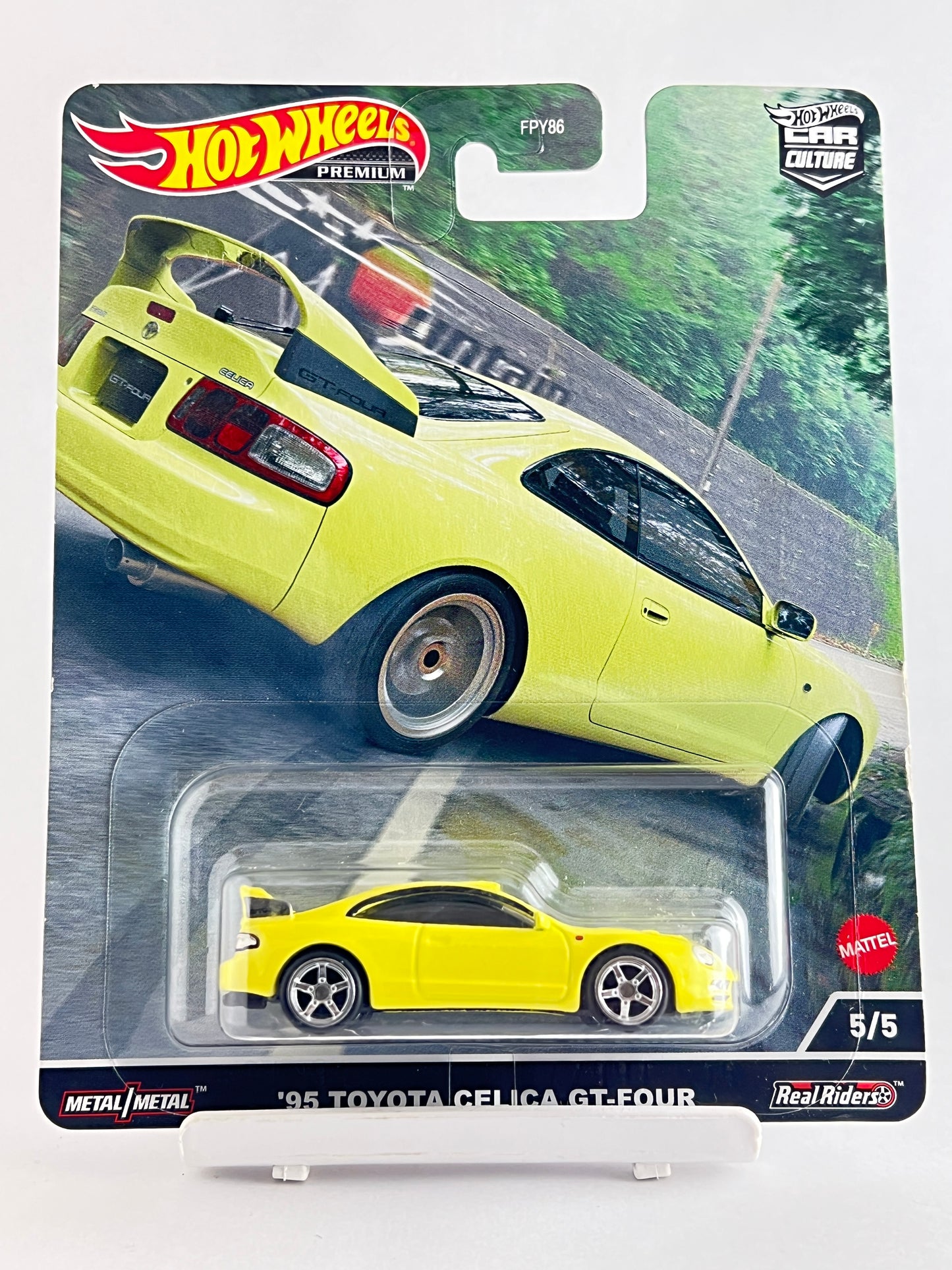 PREMIUM - 95 TOYOTA CELICA GT-FOUR - 5C - Its Fun- Hot wheels - matchbox - diecast