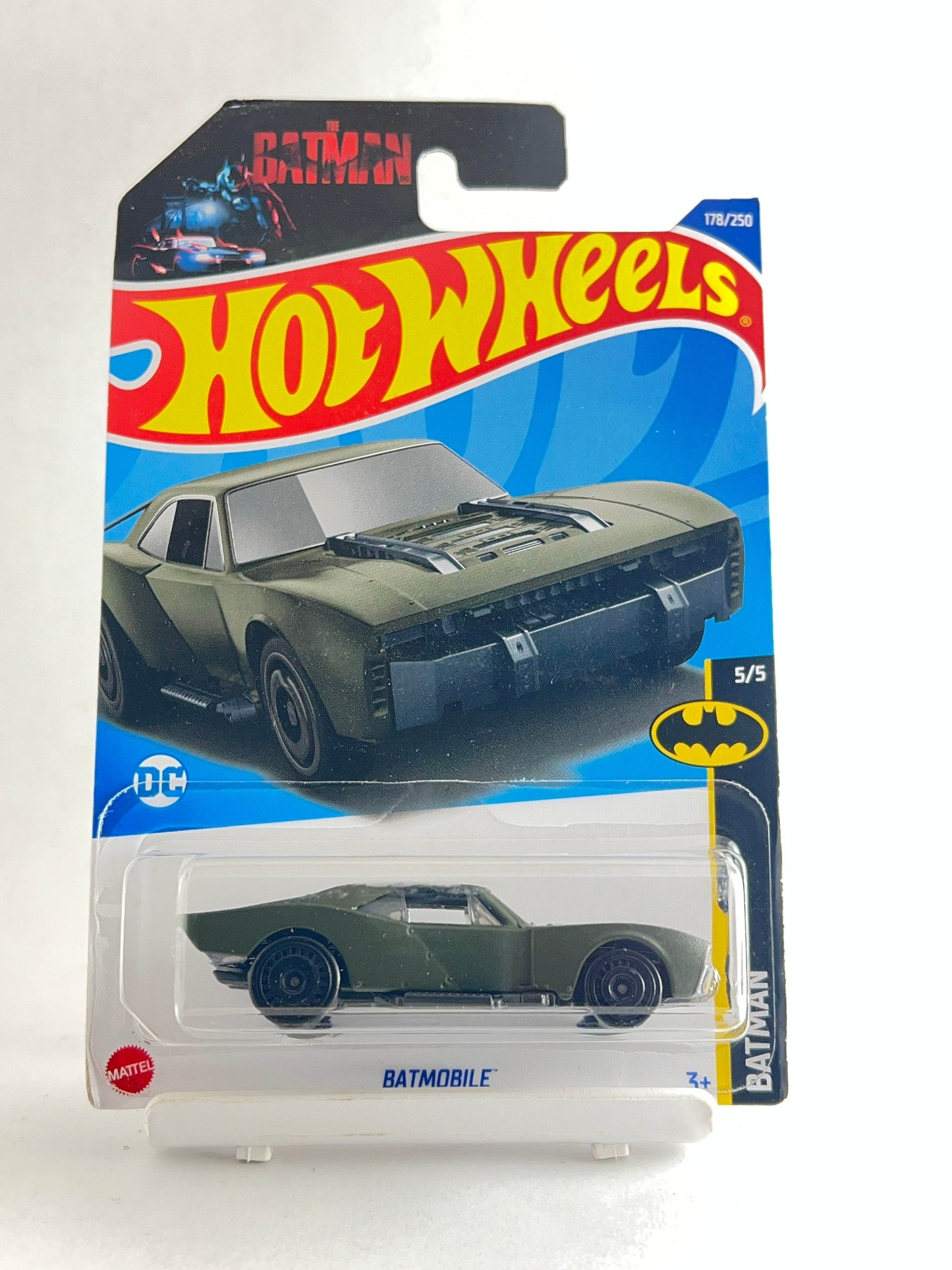 HOT WHEELS - BATMOBILE - DARK GREEN - 6A - Its Fun