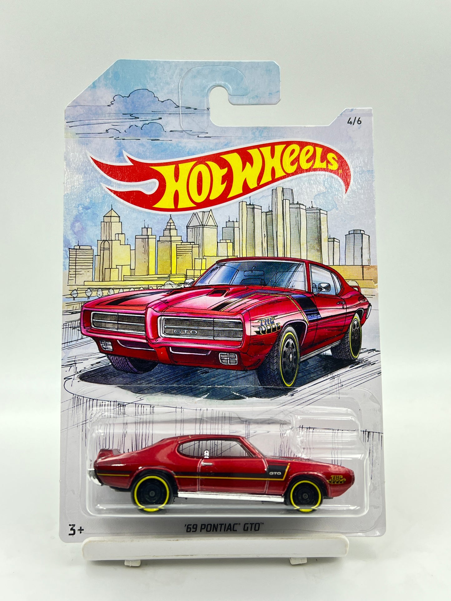 HOT WHEELS - 69 PONTIAC GTO - 1B