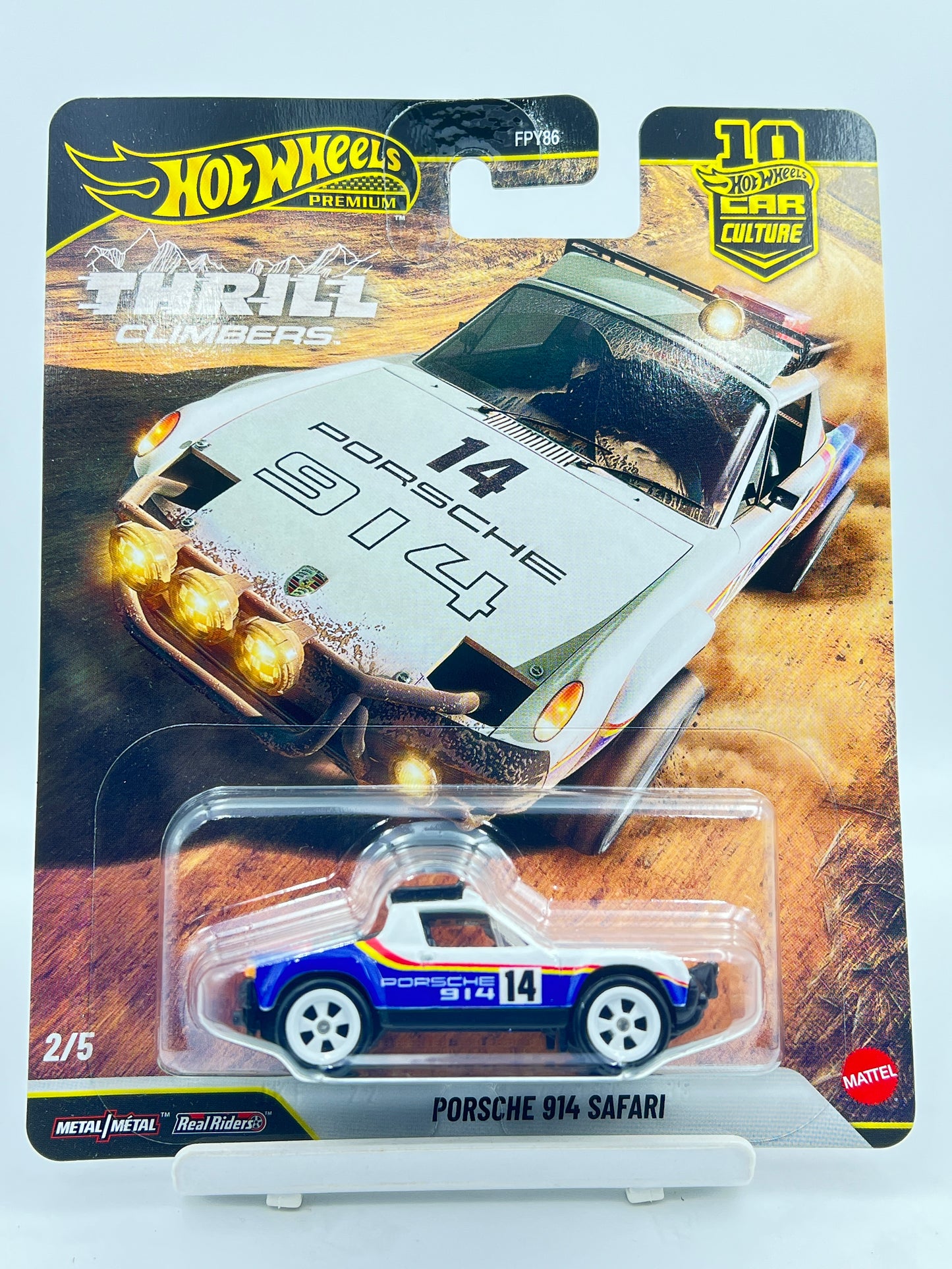 IMPORTED - HOT WHEELS - PREMIUM - THRILL CLIMBERS - PORSCHE 914 SAFARI - 5A