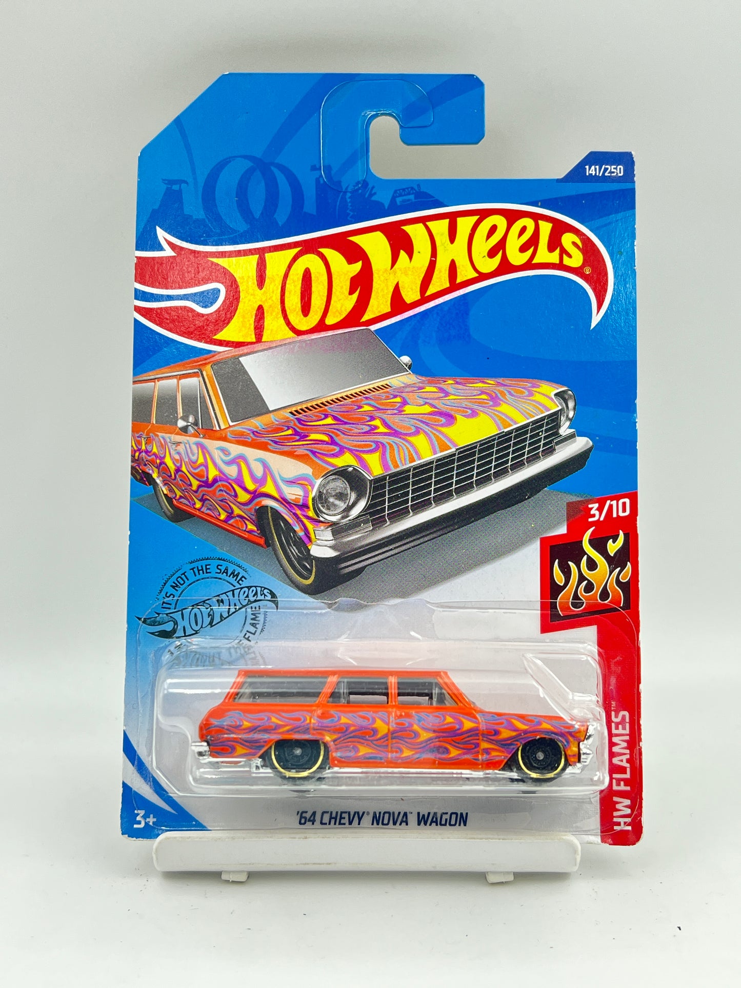 BLISTER CRACK - HOT WHEELS - 64 CHEVY NOVA WAGON - 2B