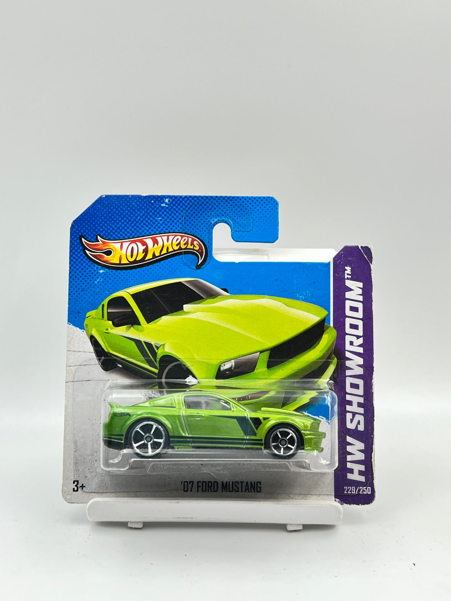 HOT WHEELS - 07 FORD MUSTANG - GREEN - 1D