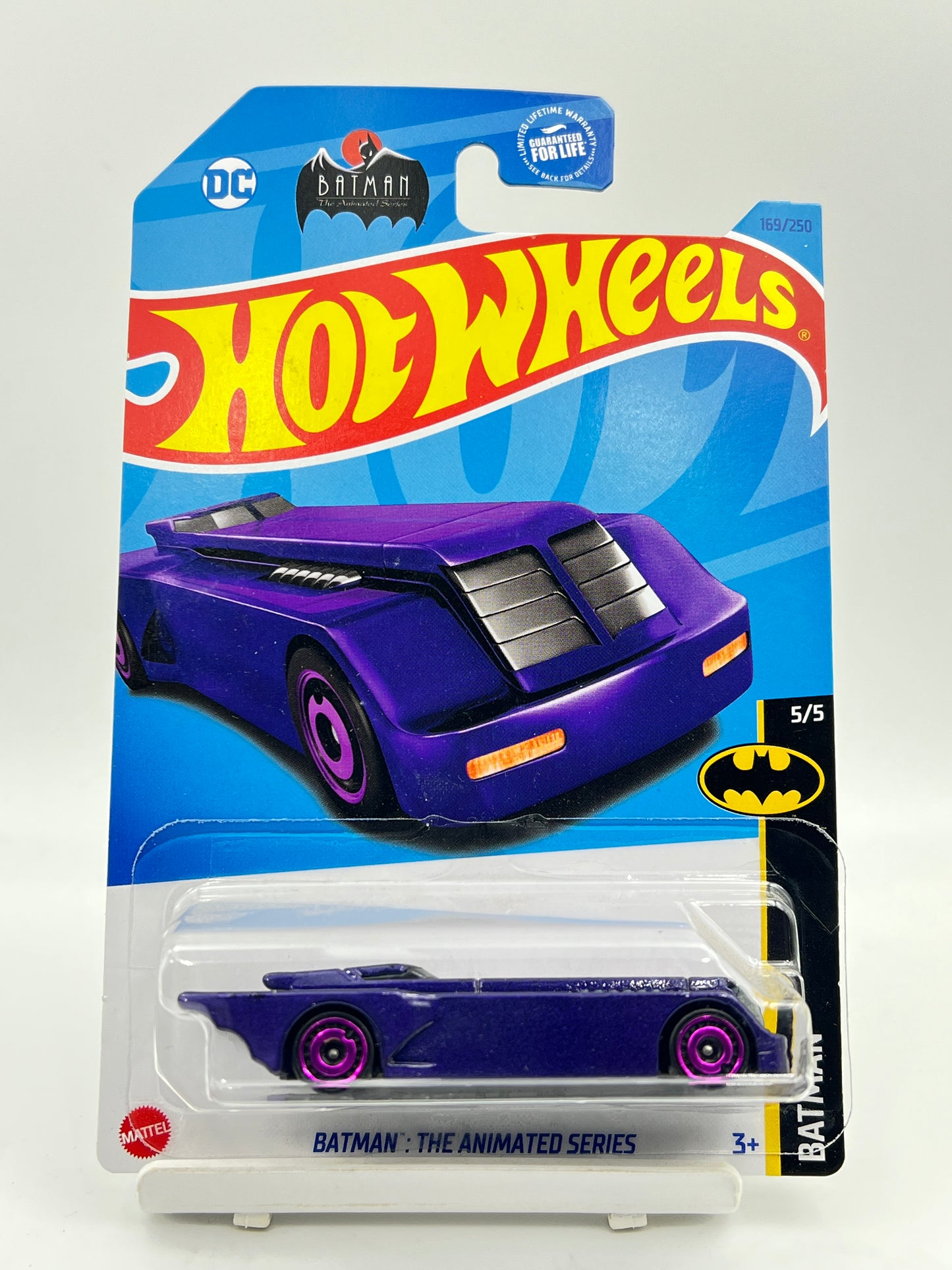 HOT WHEELS - BATMAN THE ANIMATED SERIES - PURPLE - 1D
