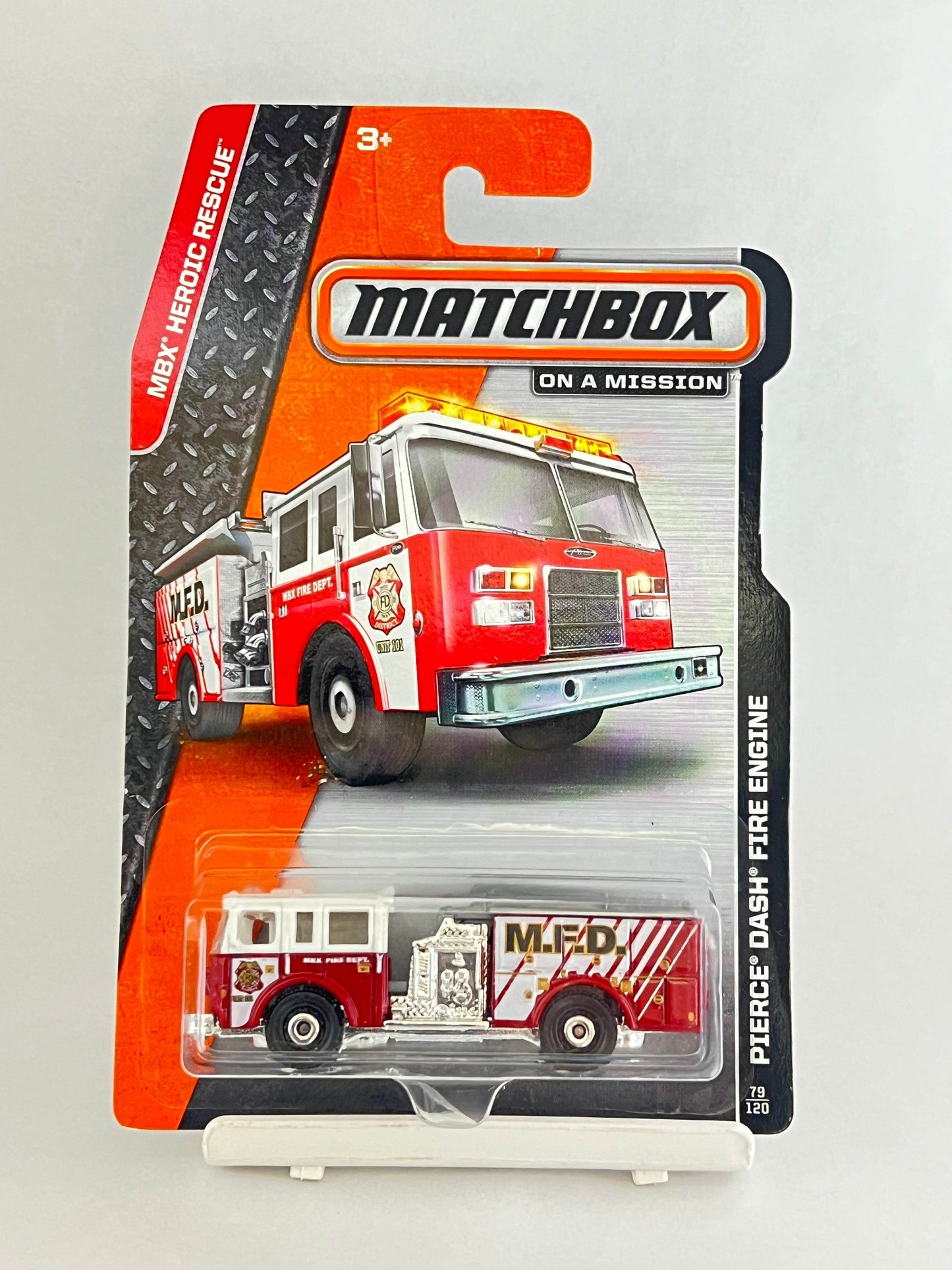 MATCHBOX - PIERCE DASH FIRE ENGINE - 4A - Its Fun